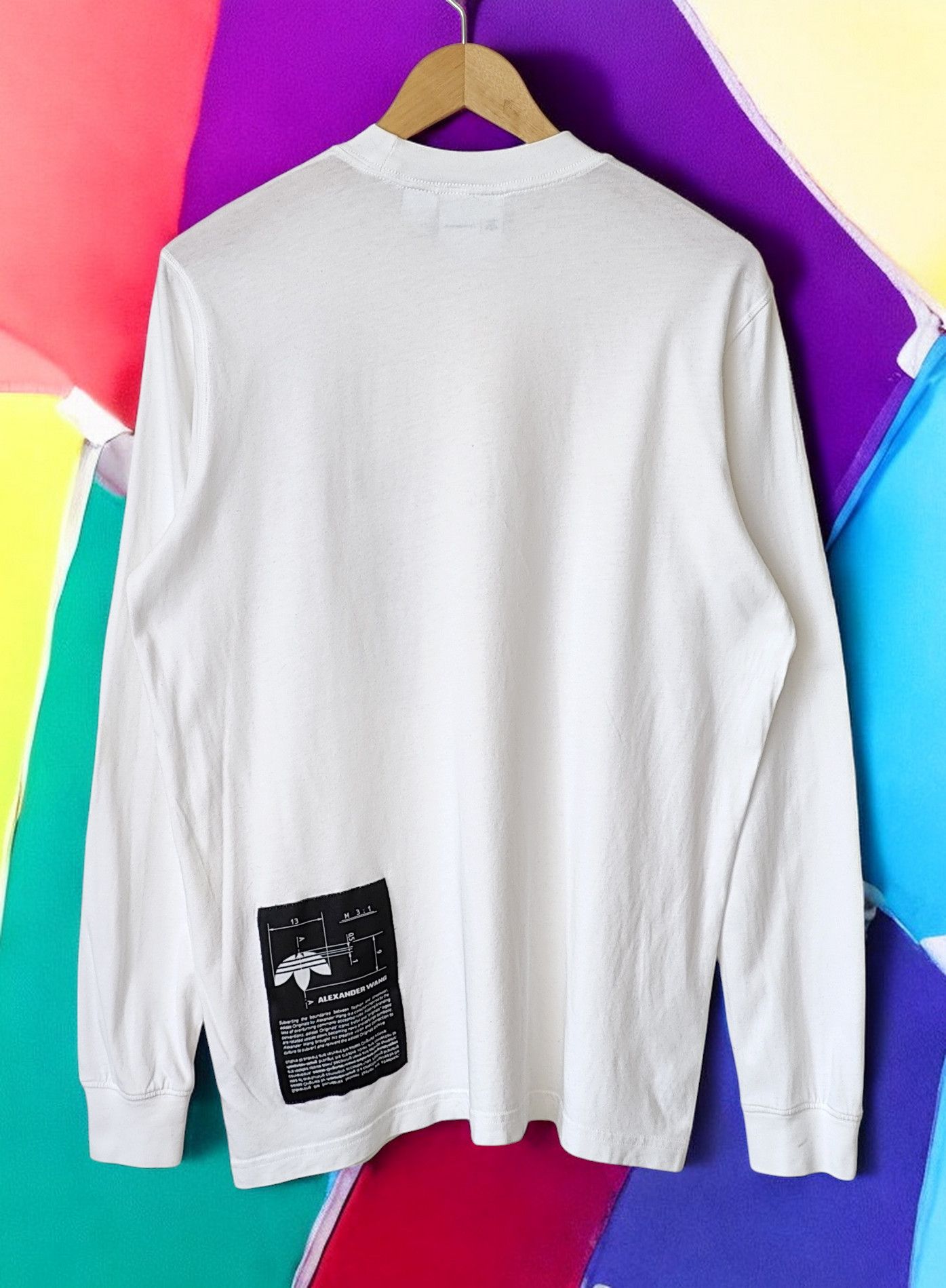 Adidas × Alexander Wang RARE Alexander Wang x Adidas Era Print Longsleeve Size US M / EU 48-50 / 2 - 2 Thumbnail
