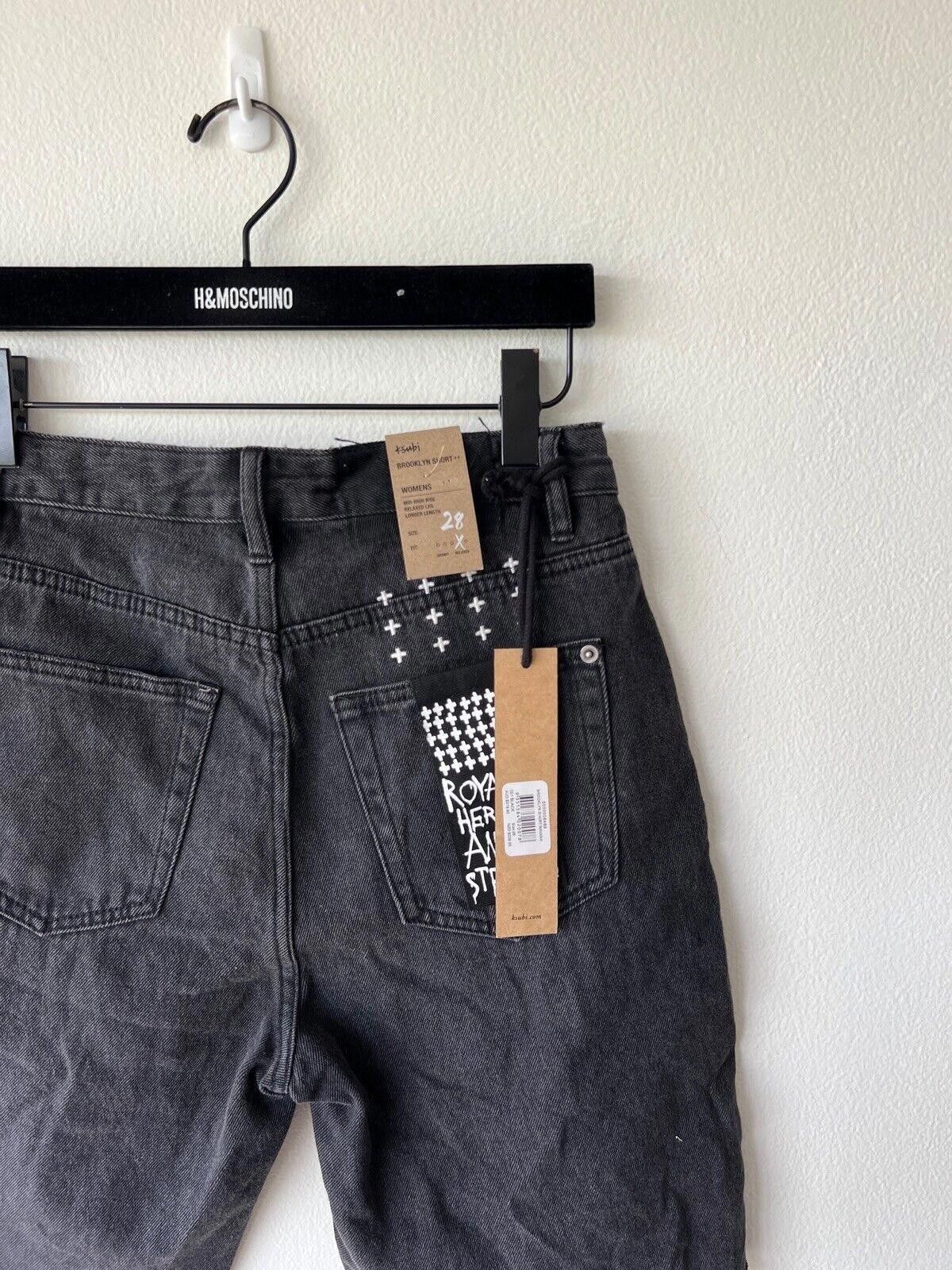 Ksubi new Ksubi womens denim short navana black Brooklyn 28 10 Size 28" / US 6 / IT 42 - 4 Thumbnail