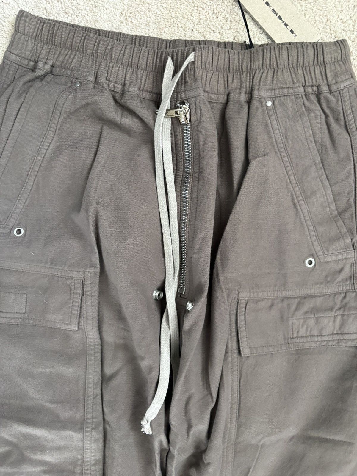 Rick Owens Drkshdw Rick Owens DRKSHDW grey cargobelas Size US 28 / EU 44 - 3 Thumbnail