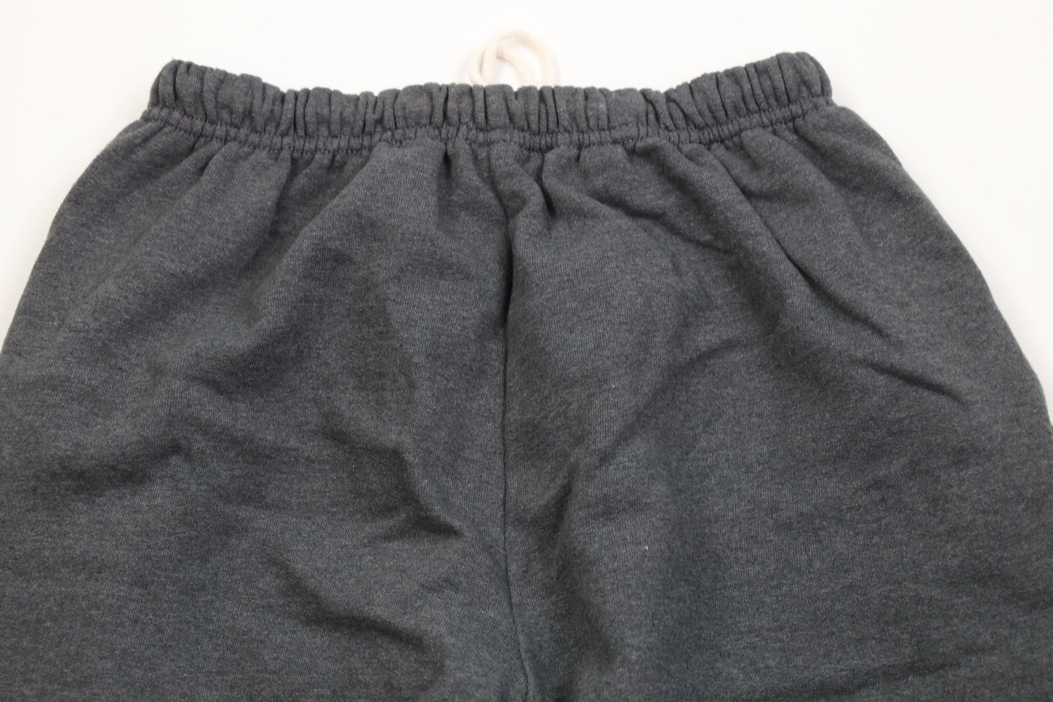 Vintage Vintage 90s Y2K Streetwear Blank Sweatpants Joggers Gray Size US 34 / EU 50 - 13 Thumbnail