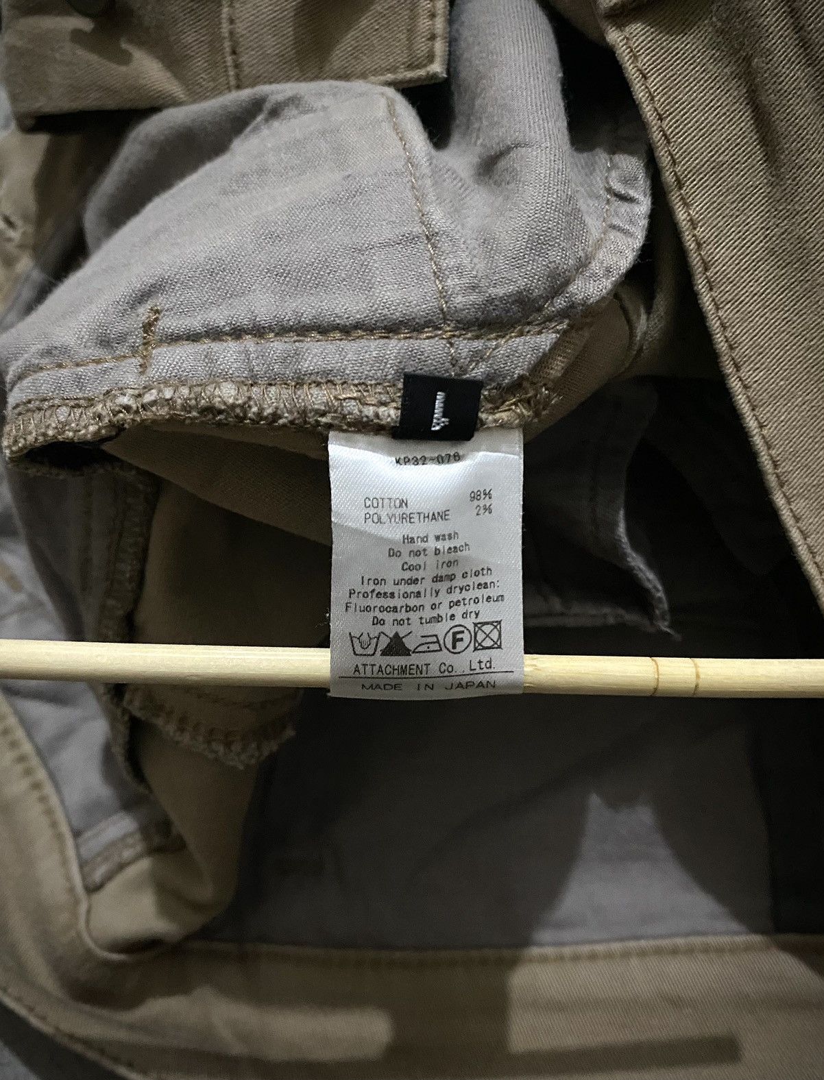 Kazuyuki Kumagai Attachment Kazuyuki Kumagai Attachment Chino Pants Size US 29 - 8 Thumbnail