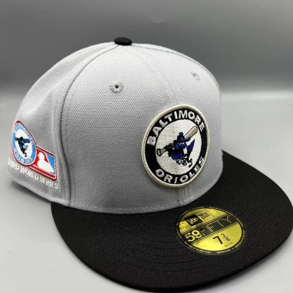 Baltimore Orioles Hat Men 7 3/8 59Fifty New Era Fitted Cap