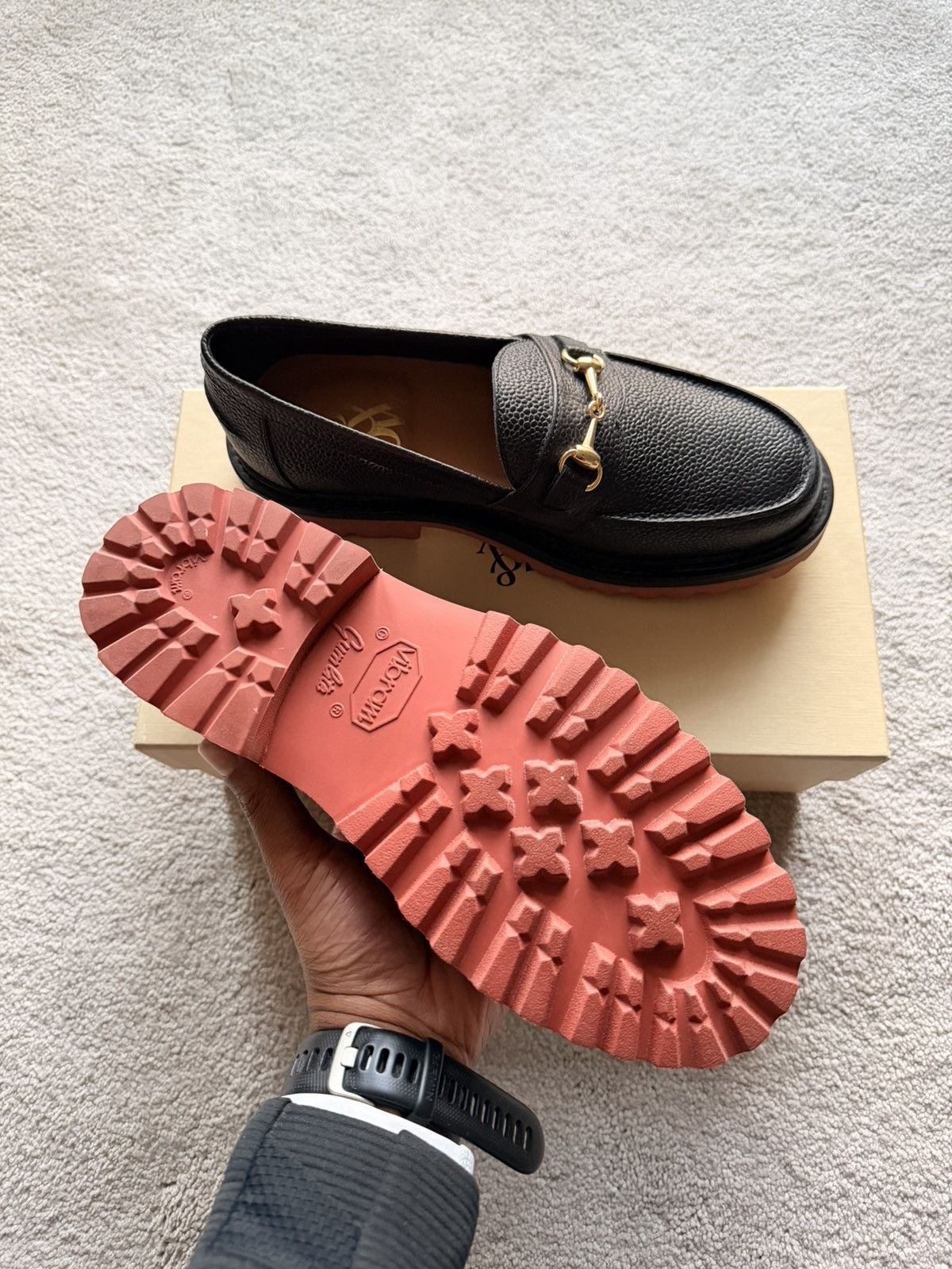 Blackstock & Weber Blackstock & Weber Horsebit Loafer w/Lug Sole Sample Size US 7 / EU 40 - 3 Thumbnail