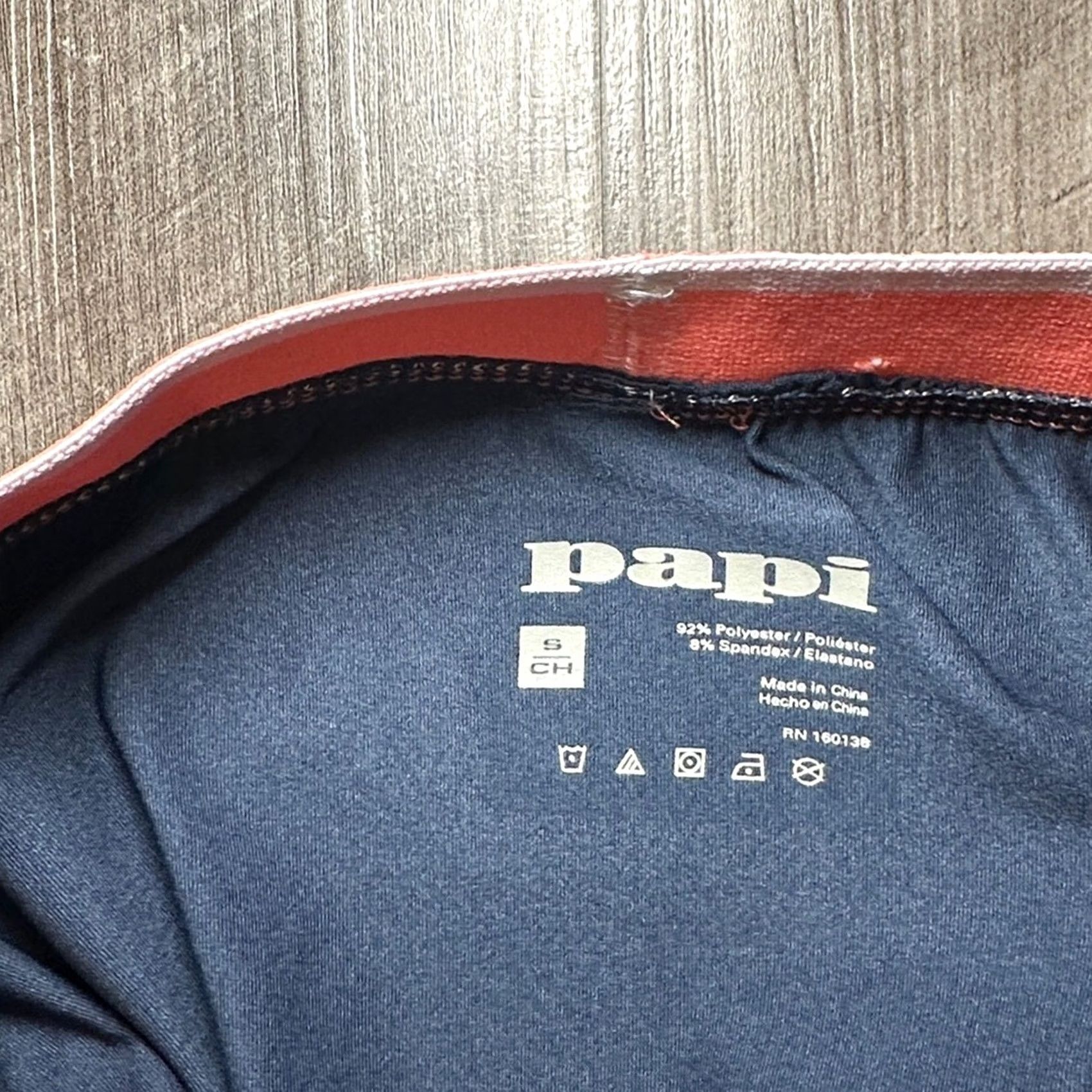 Vintage Papi Brief Underwear Hip Microfiber Navy Blue Small Mens S Regular NWOT Size US 29 - 3 Thumbnail