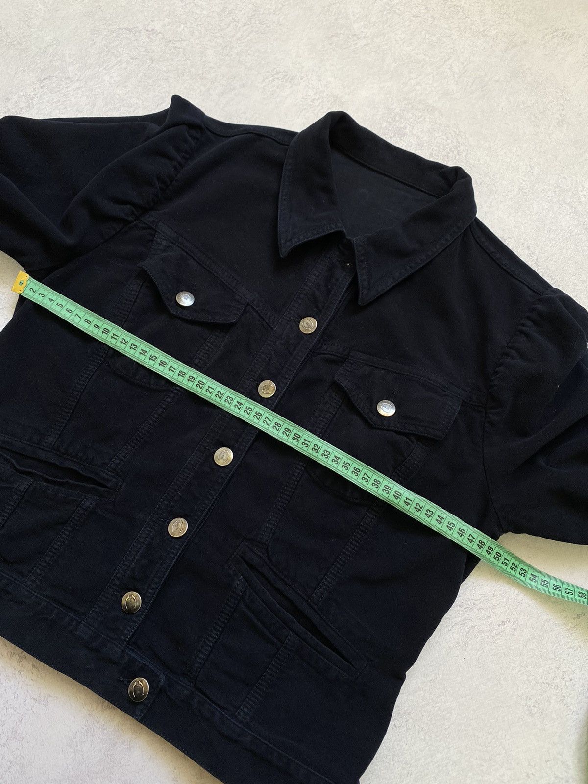 Just Cavalli Just Cavalli Velour Dark Blue Button Up Jacket Size S-M Size S / US 4 / IT 40 - 19 Thumbnail