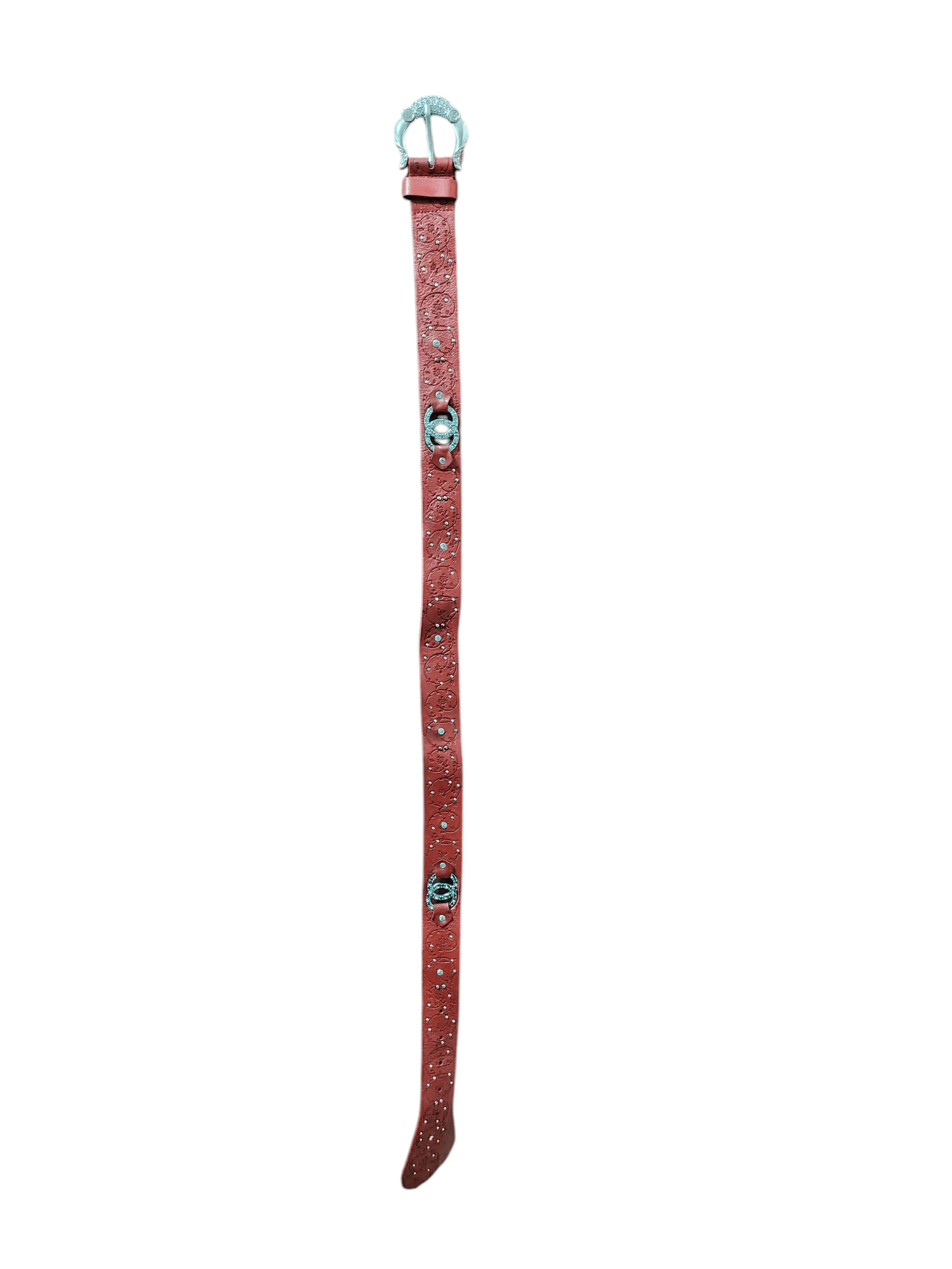 If Six Was Nine Japanese Leather Belt Size ONE SIZE - 3 Thumbnail