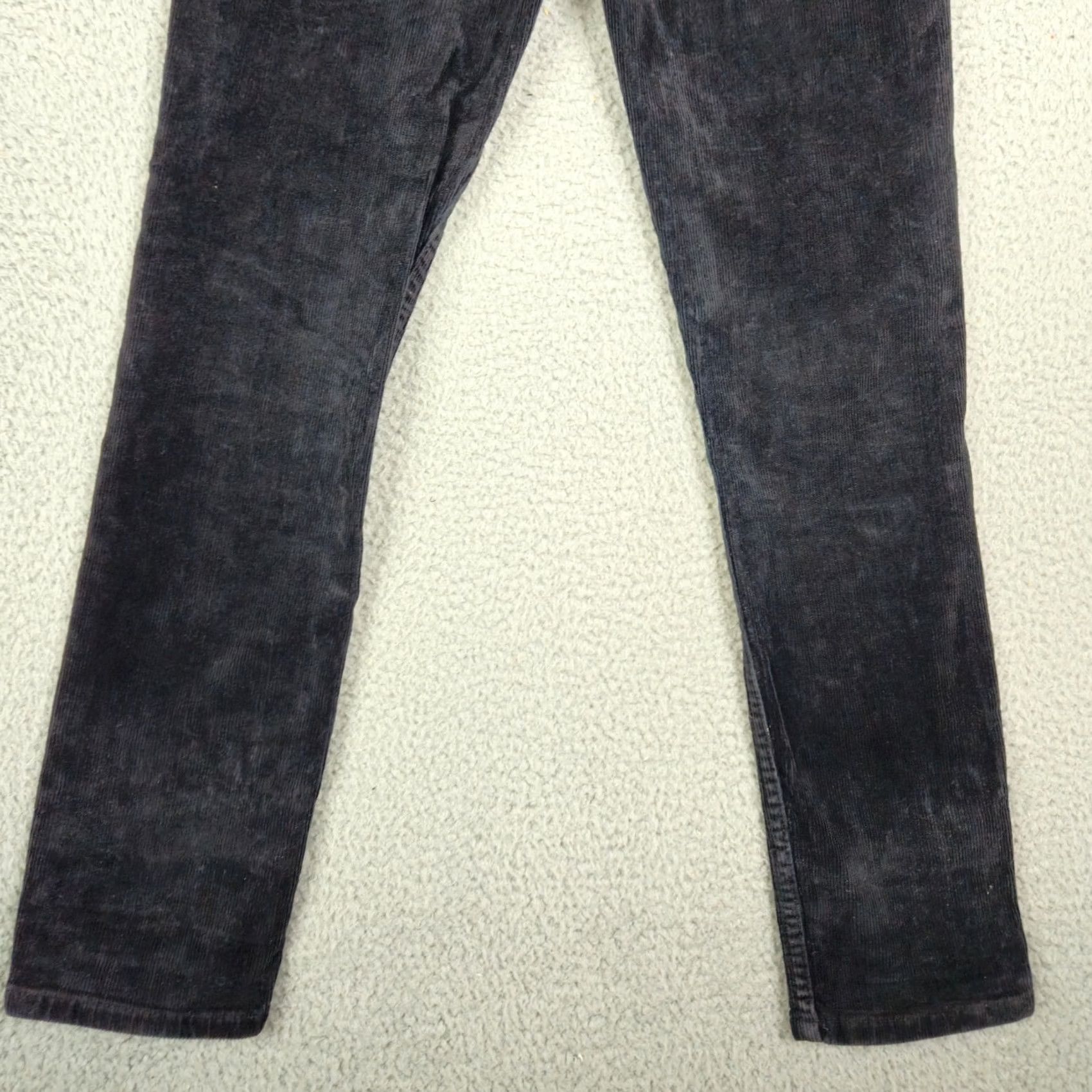 RE/DONE RE/DONE Women's black corduroy Casual Pant Size 23 Pants Regular Straight Fall Women Pants Black 23 Size 40" / US 18 - 6 Thumbnail