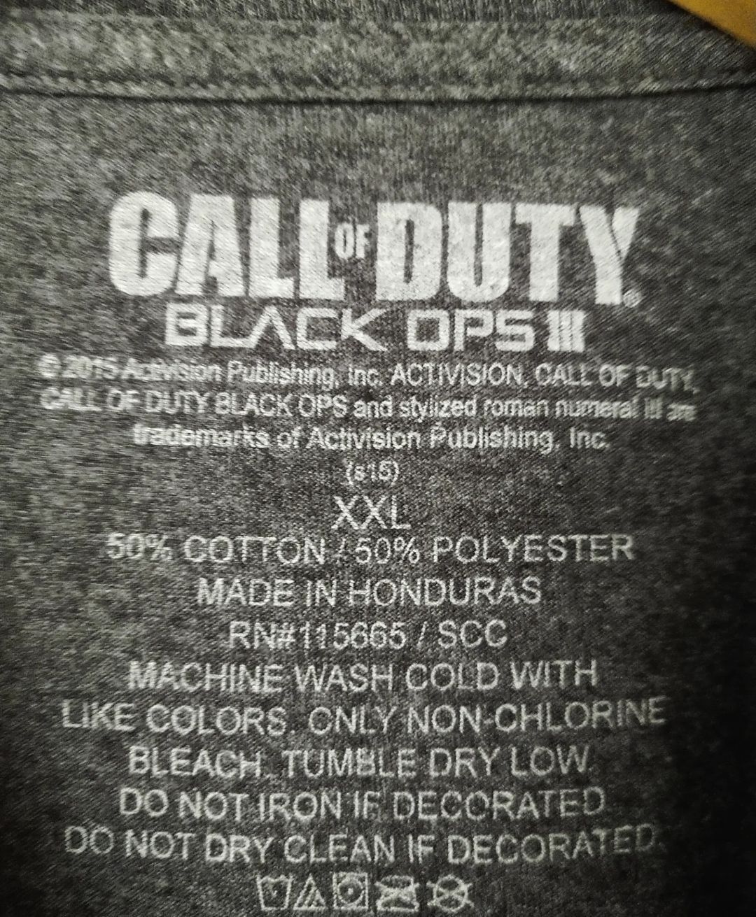 Anime × The Game Call of Duty Black Ops 3 Graphic Official Game Tees Size US XL / EU 56 / 4 - 3 Thumbnail