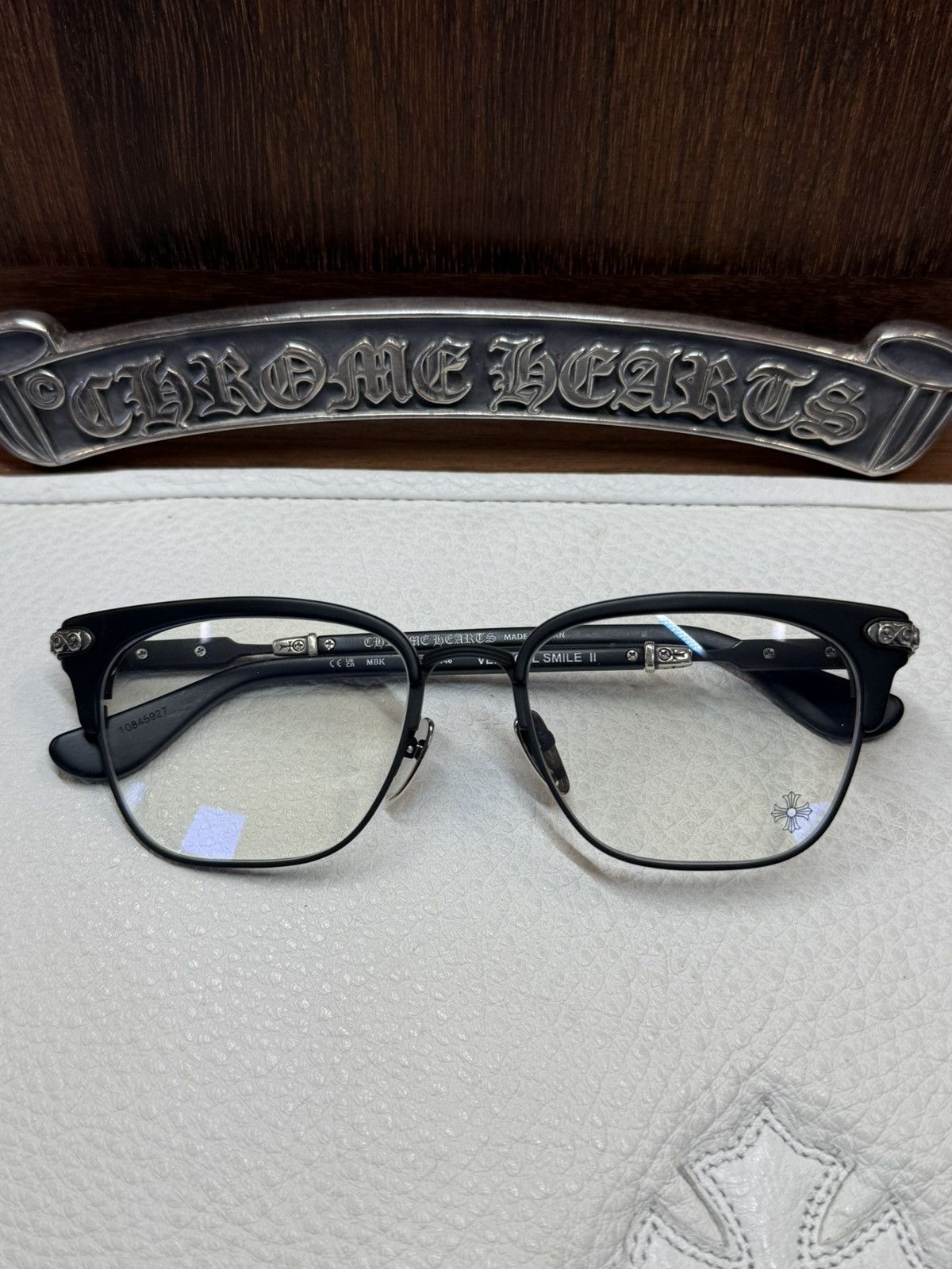 Chrome Hearts Chrome Hearts Vertical Smile II Sunglasses Size ONE SIZE - 1 Thumbnail