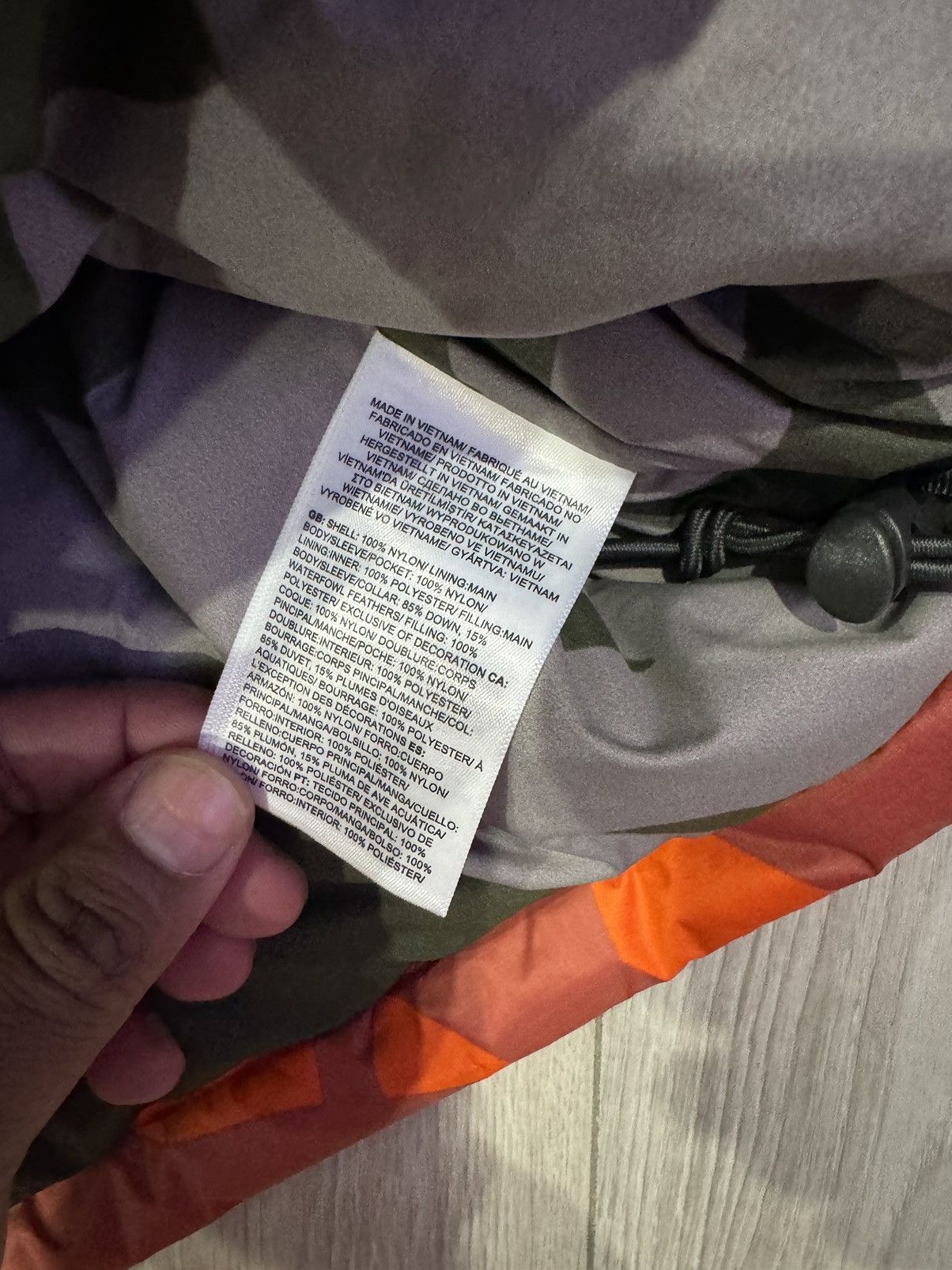 Kaws × The North Face KAWS X THE NORTH FACE 1996 NUPTSE JACKET MOONLIGHT IVORY Size US L / EU 52-54 / 3 - 5 Thumbnail