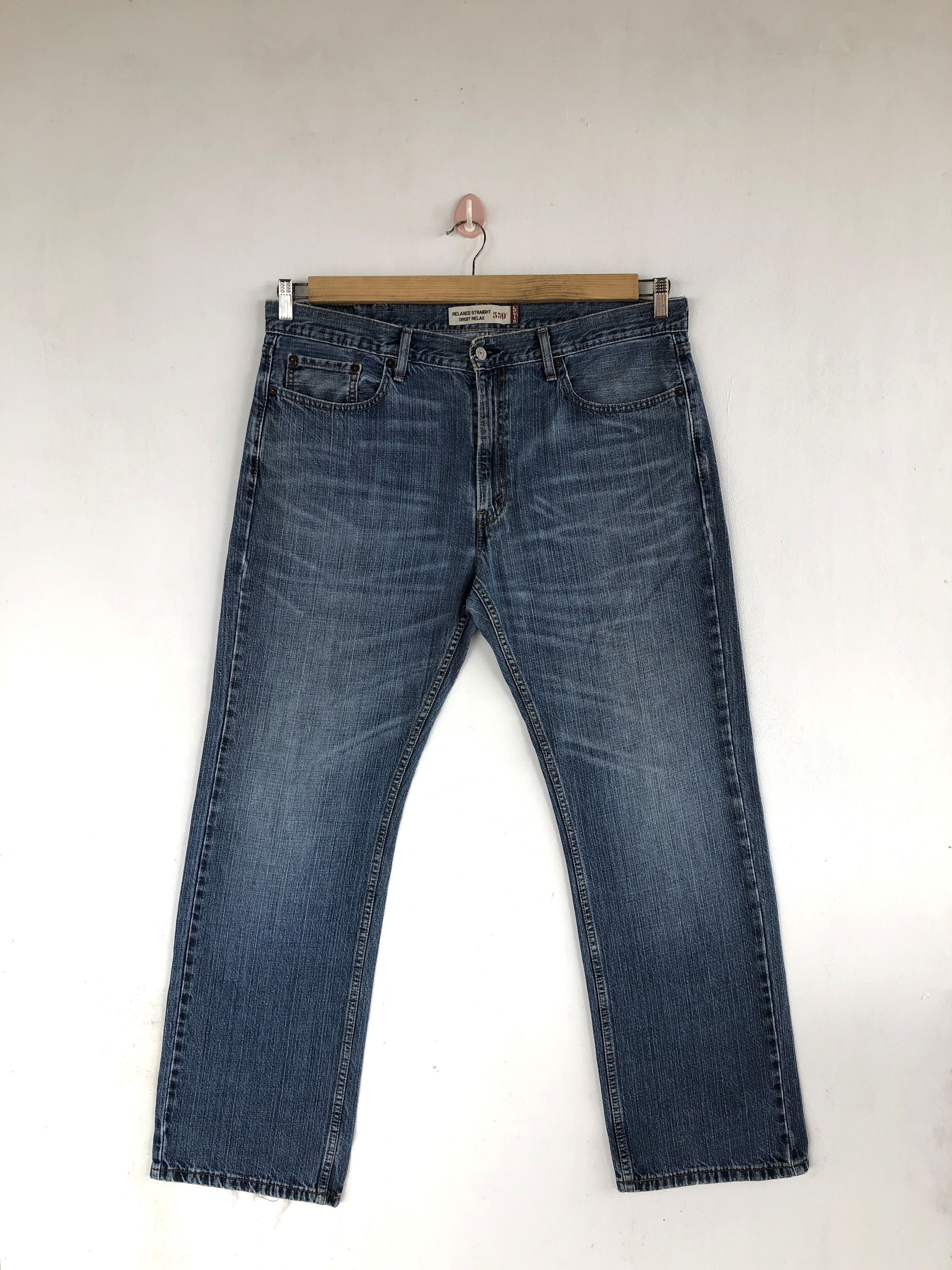 Levi's Vintage Levis 559 Baggy Jeans Levi's Relaxed Straight Denim Size US 36 / EU 52 - 1 Thumbnail