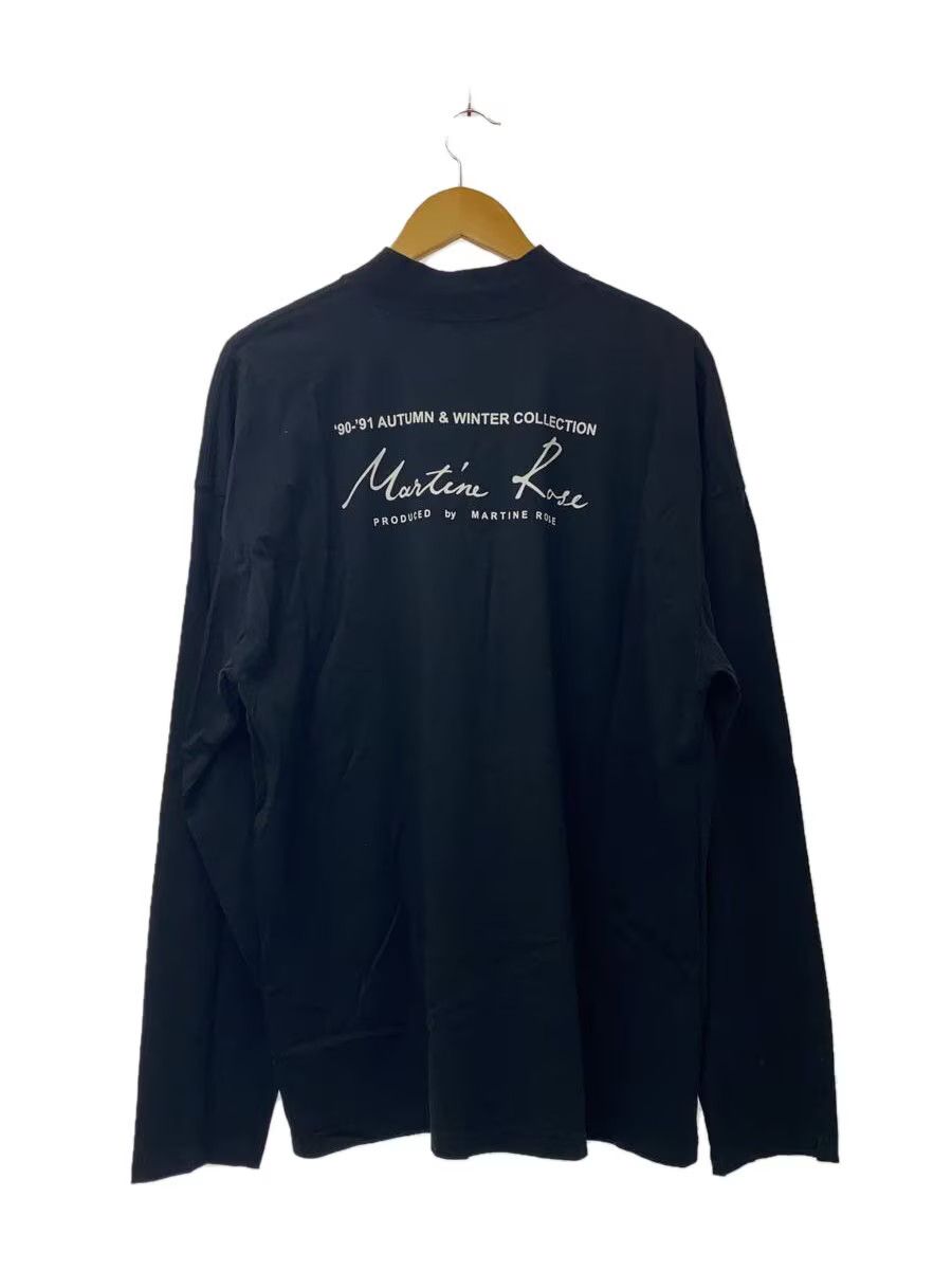 Martine Rose Mock Neck Logo Long Sleeve Tee Size US XL / EU 56 / 4 - 2 Thumbnail