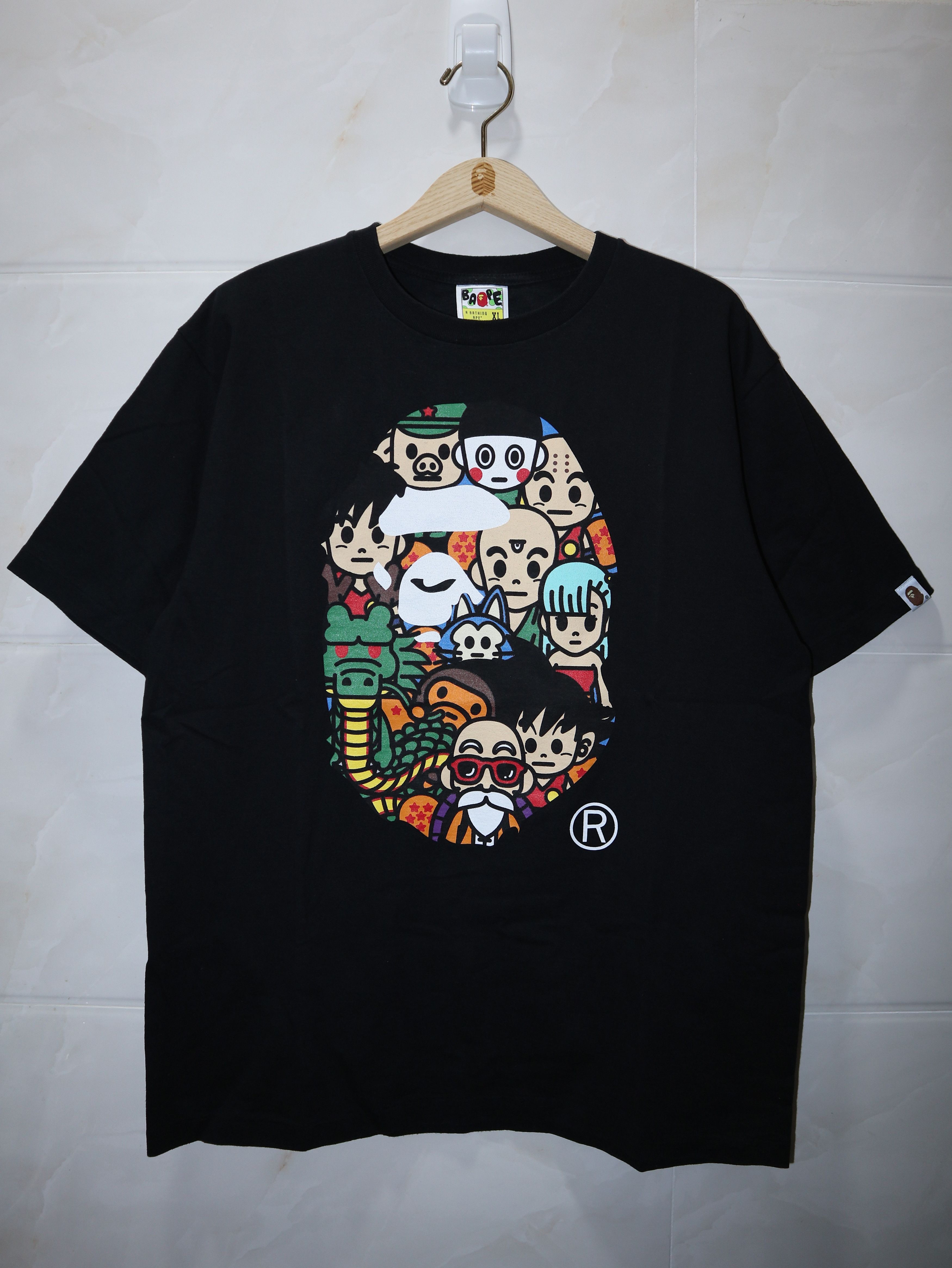 Bape Bape Dragon Ball Z Gotenks Baby Milo Tee | Grailed