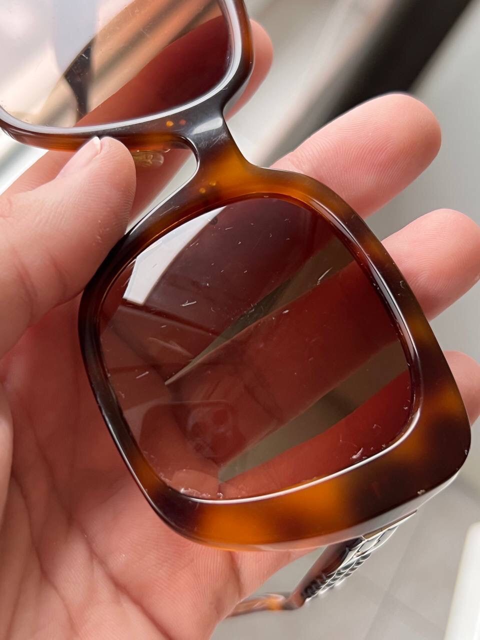 Burberry × Vintage Vintage Burberry '00s Sunglasses Eyewear Y2K Brown B 4371-F Size ONE SIZE - 14 Thumbnail
