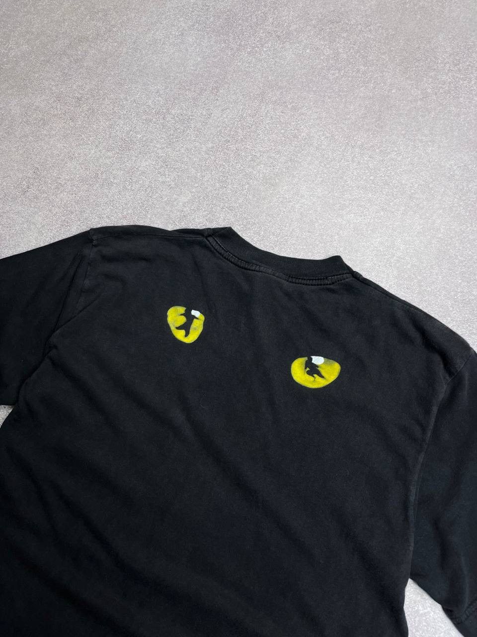 Vintage Vintage 90s Cats London Eyes T-shirt Rare Size US M / EU 48-50 / 2 - 4 Thumbnail