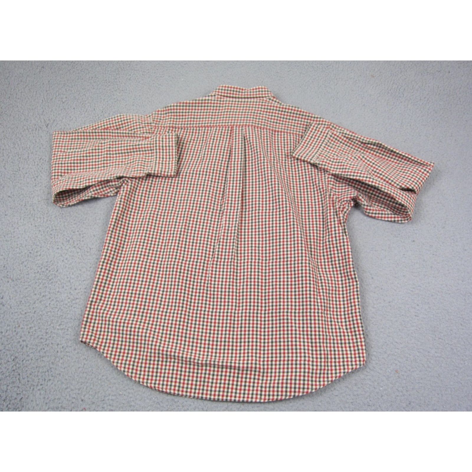 Abercrombie & Fitch VINTAGE Abercrombie & Fitch Shirt Mens Large Red Check Gingham Button Up 90s Size US L / EU 52-54 / 3 - 7 Thumbnail