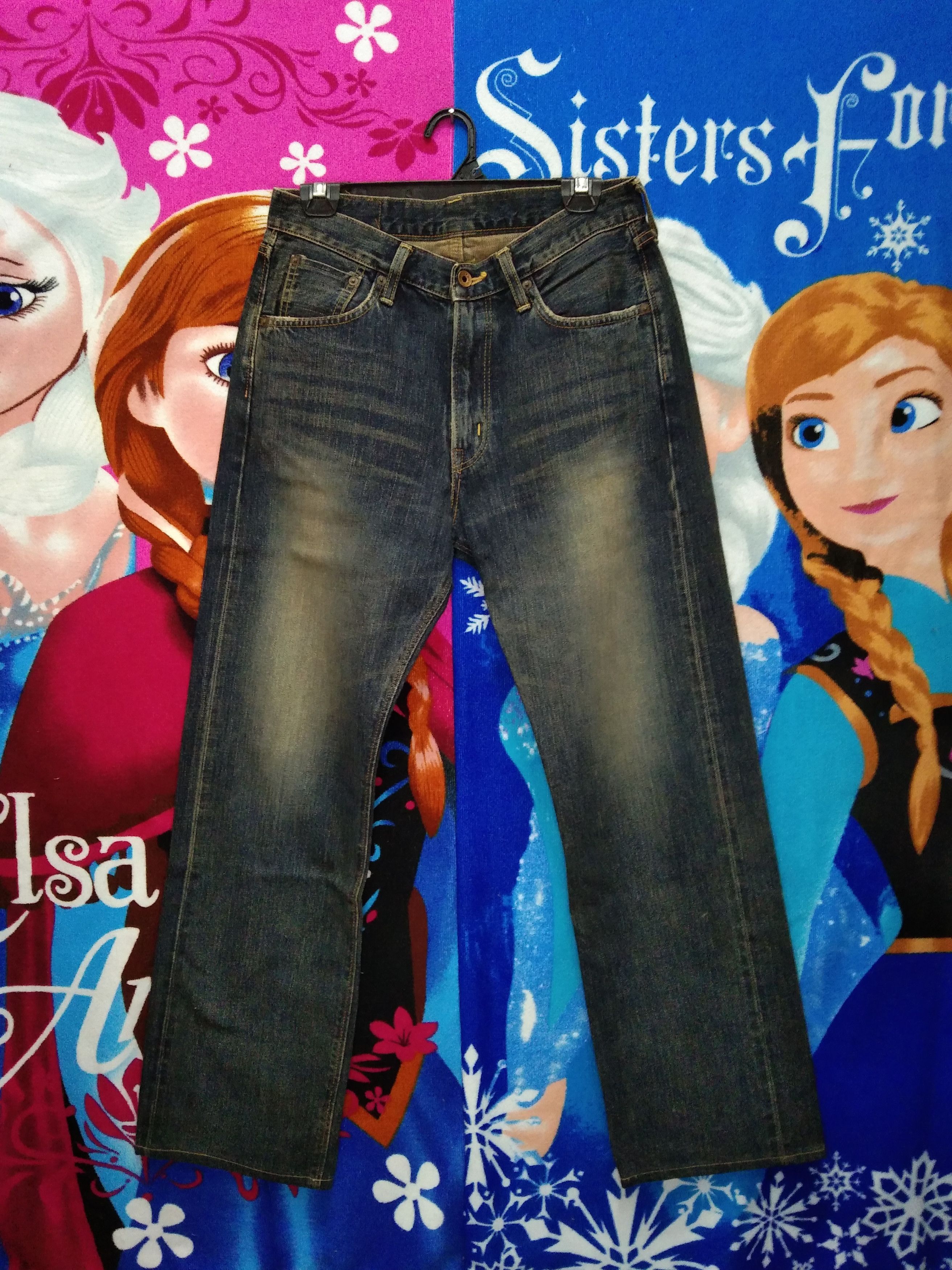 Edwin × If Six Was Nine × Vintage NICE FADED EDWIN SELVEDGE JEANS Size US 31 - 1 Thumbnail