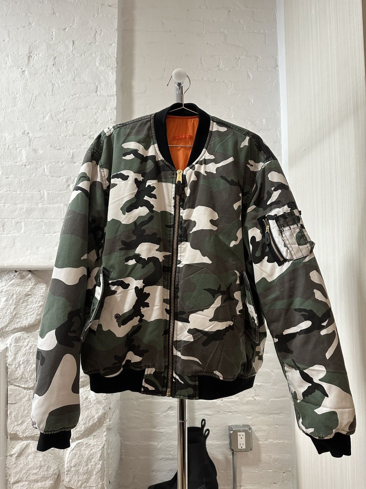 Fostex Garments Fostex MA-1 Nylon Bomber W/ RIRI Zippers | Grailed