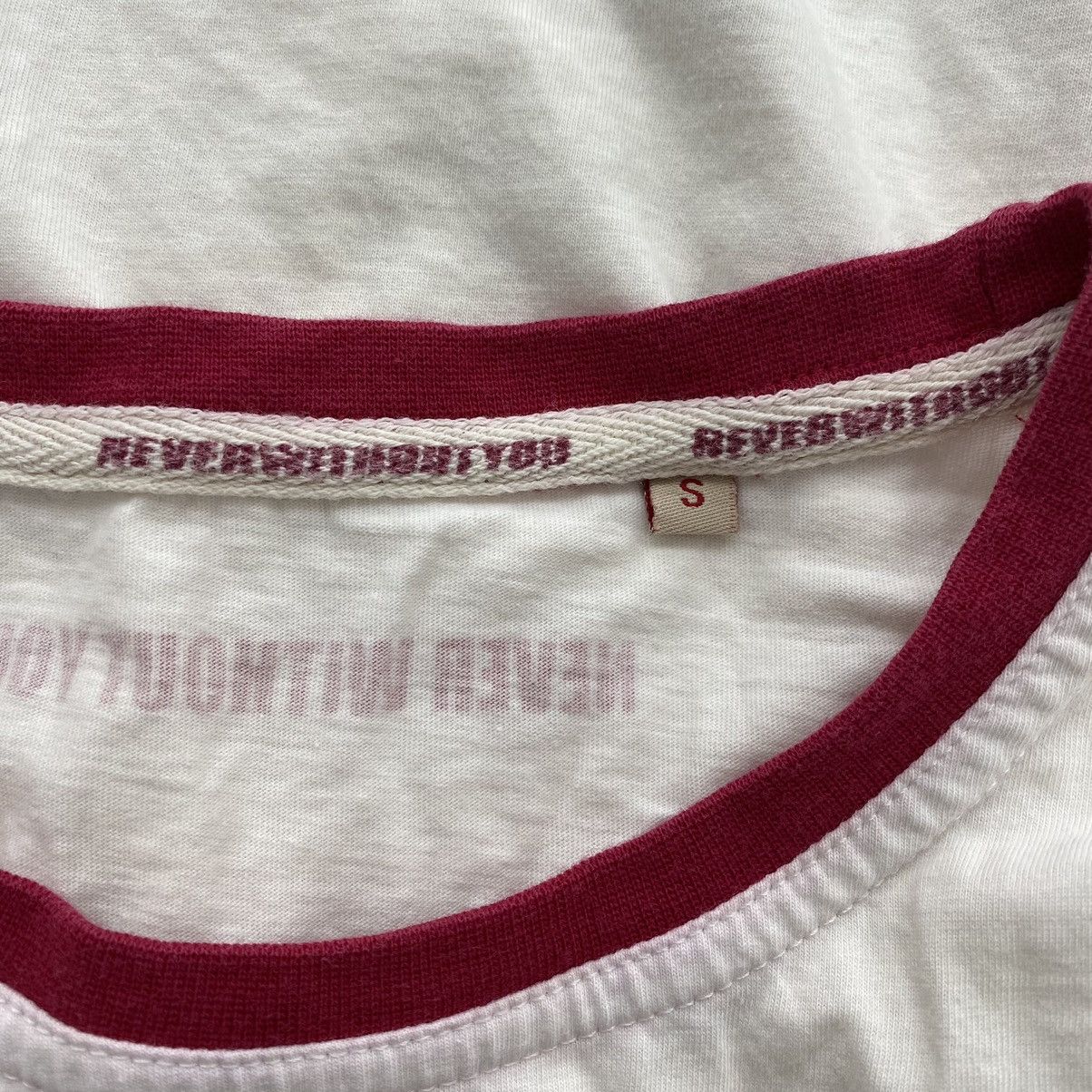 Vintage Vintage NEVER WITHOUT YOu Italia Brand Print Short Sleeve Size S / US 4 / IT 40 - 5 Thumbnail