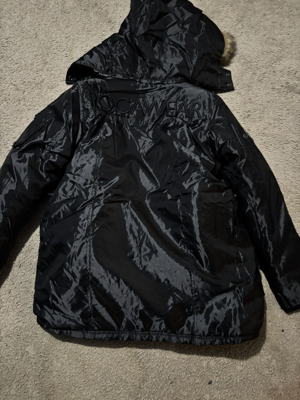 Rocawear Rocawear Fur Puffer Jacket Size US S / EU 44-46 / 1 - 6 Thumbnail