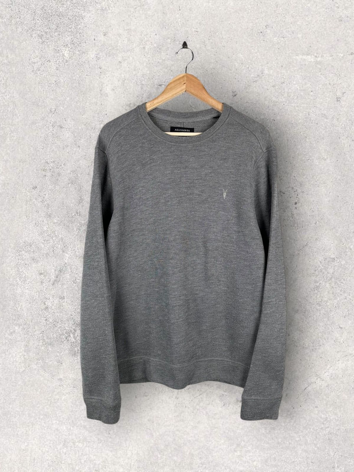 Allsaints AllSaints Johan Crew Sweater Size US L / EU 52-54 / 3 - 1 Thumbnail
