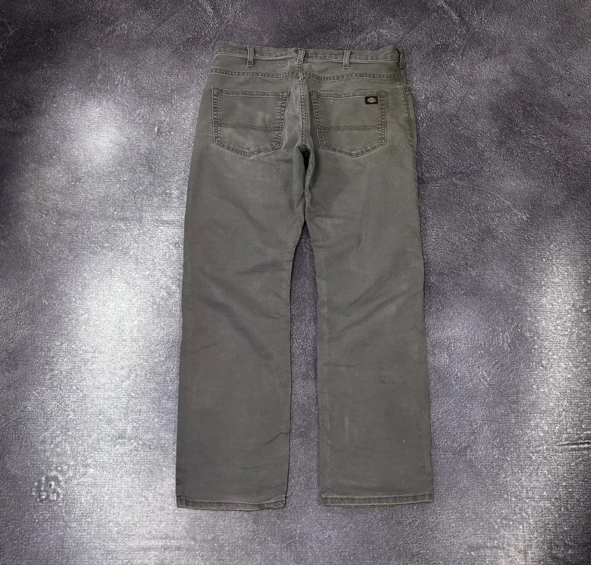 Dickies × Vintage Vintage Dickies Flex Work Gray American Hype Pants Size US 34 / EU 50 - 1 Thumbnail