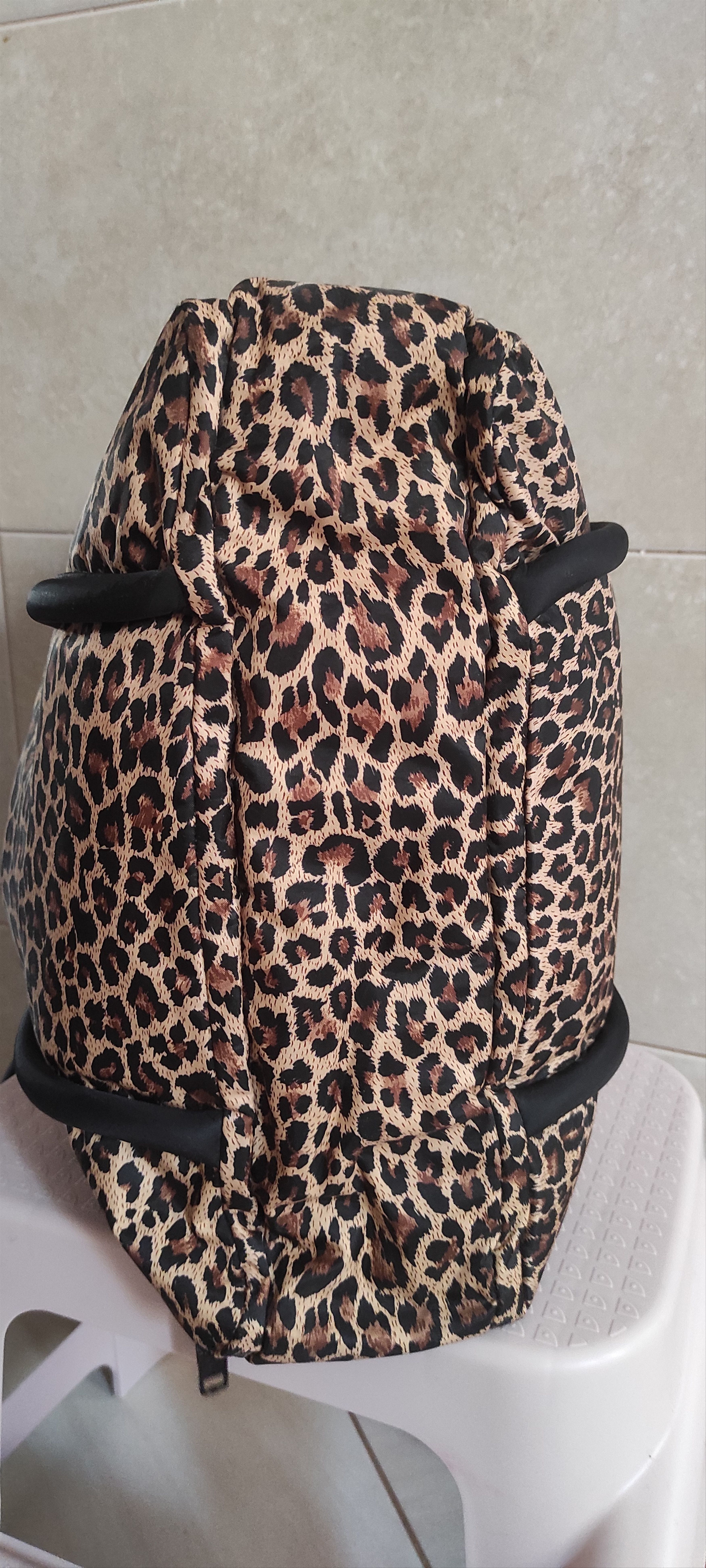Sonia Rykiel Sonia RYKIEL Paris. Brown Panther Print Nylon Tote Bag Size ONE SIZE - 10 Thumbnail