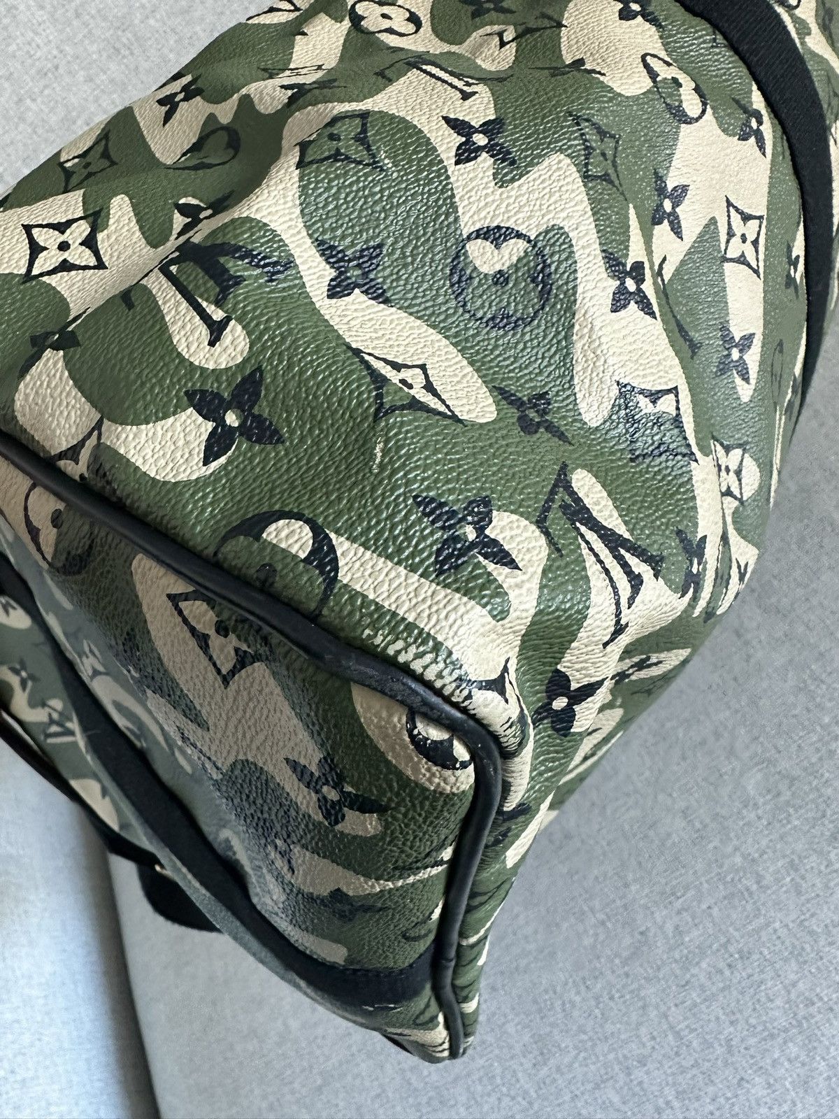 Louis Vuitton × Takashi Murakami Louis Vuitton x Murakami Monogramouflage Duffle Keepall 55 Size ONE SIZE - 7 Thumbnail