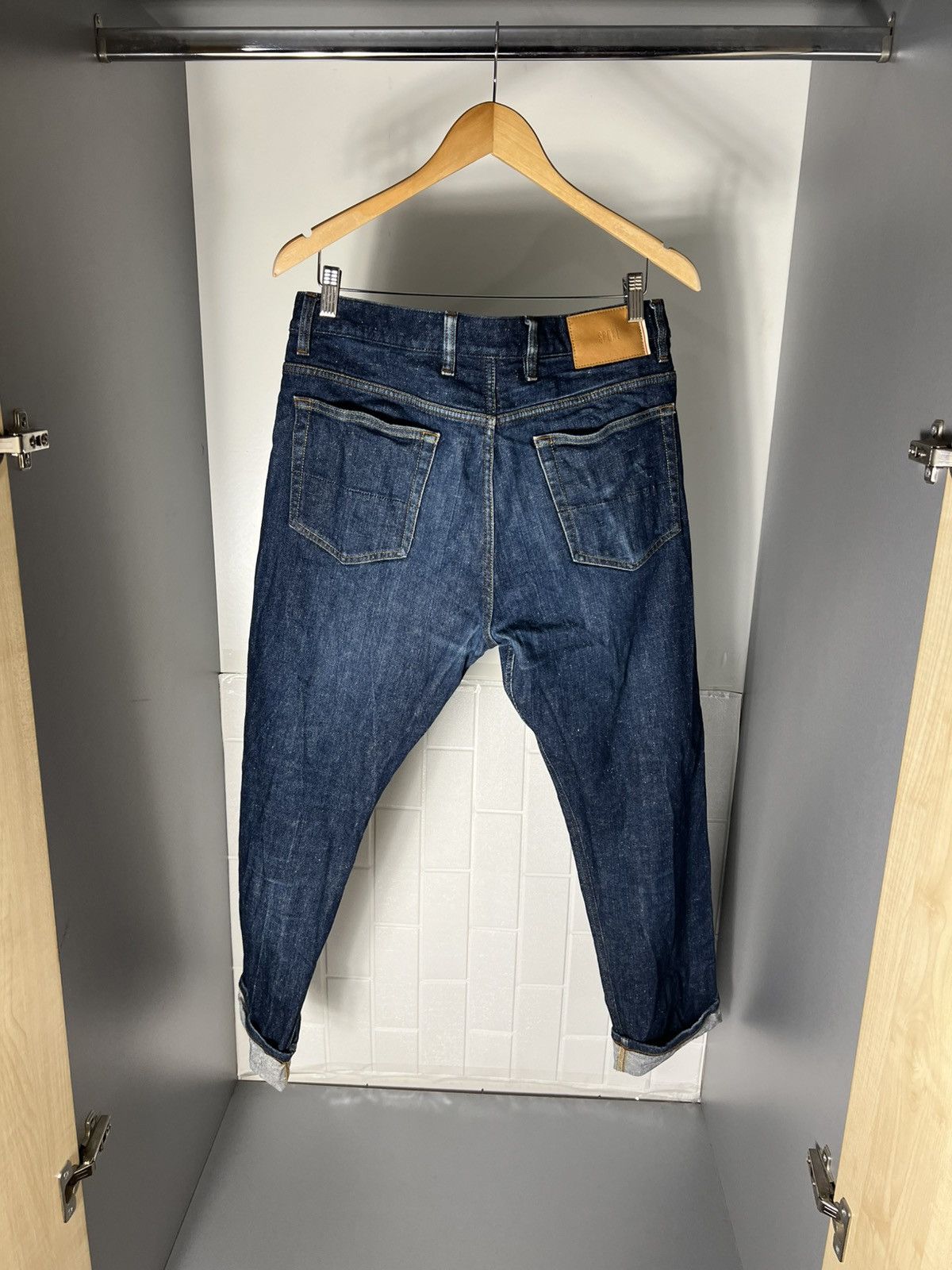 Japanese Brand × Vintage VERY RARE SPOKE DENIM JEANS DESIGNER SELVEDGE JAPAN STYLE Size US 35 - 17 Thumbnail