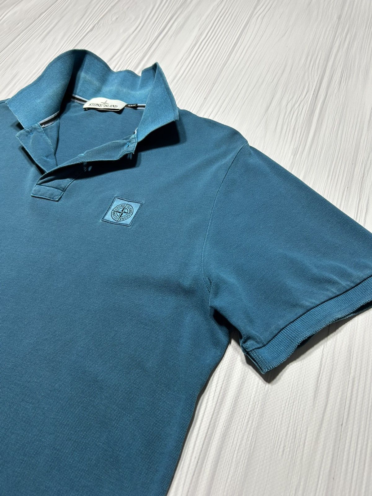 Stone Island Stone Island Patch Program Polo Shirt Size US XL / EU 56 / 4 - 9 Thumbnail