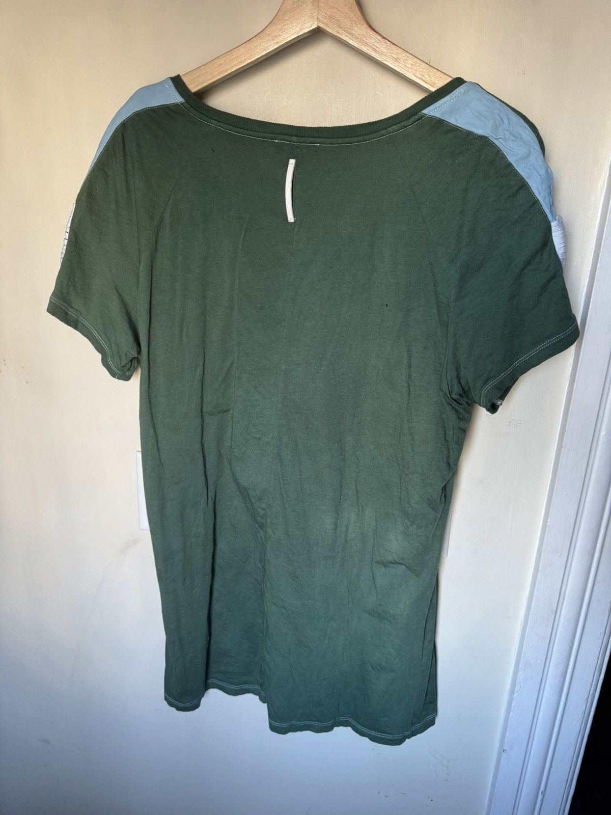 Delusion DELUSION Tee with leather accents Size US L / EU 52-54 / 3 - 3 Thumbnail