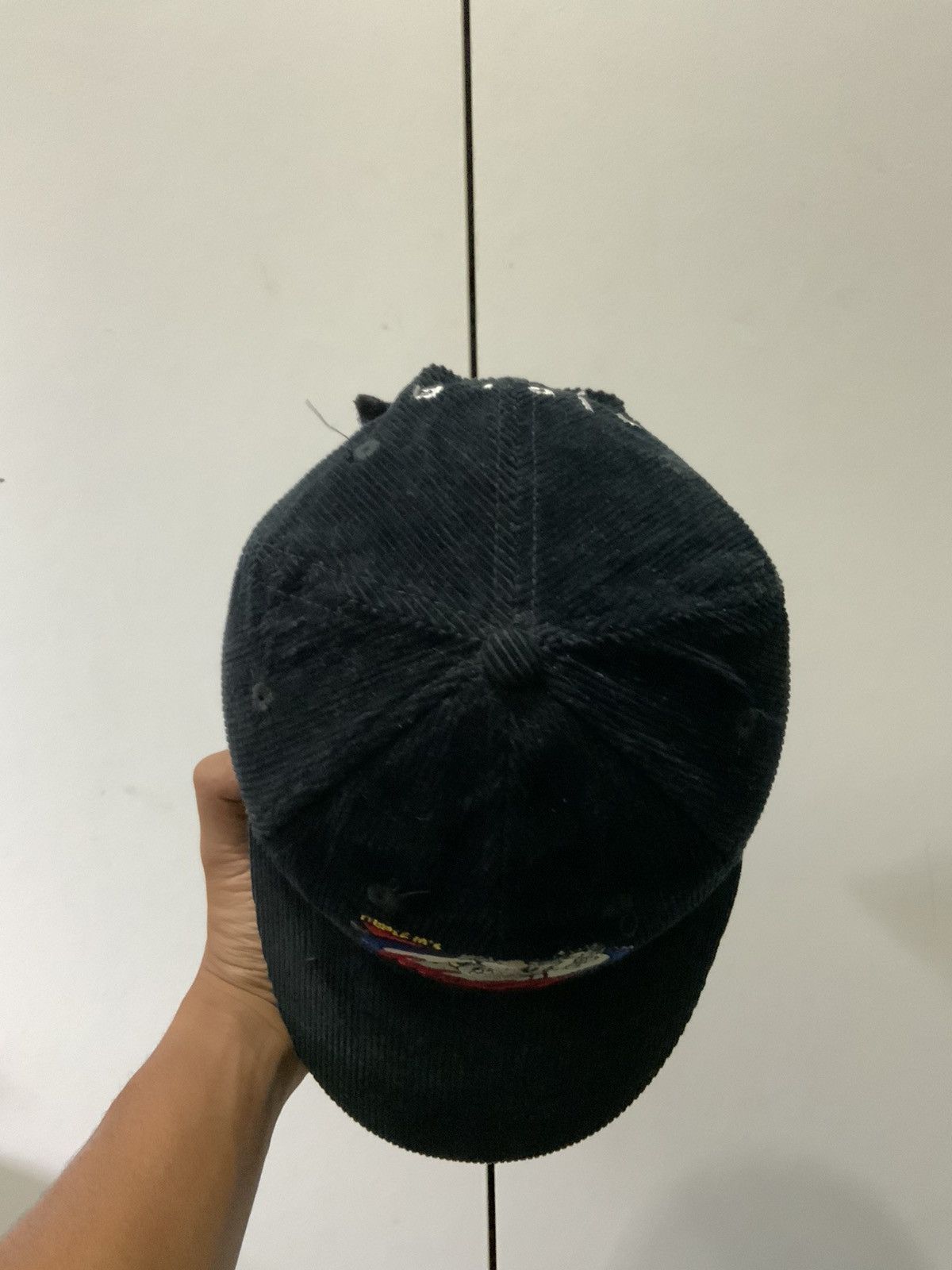 Cartoon Network Triple M’s Wazza The Rock Doc Corduroi Black Hat Size ONE SIZE - 6 Thumbnail