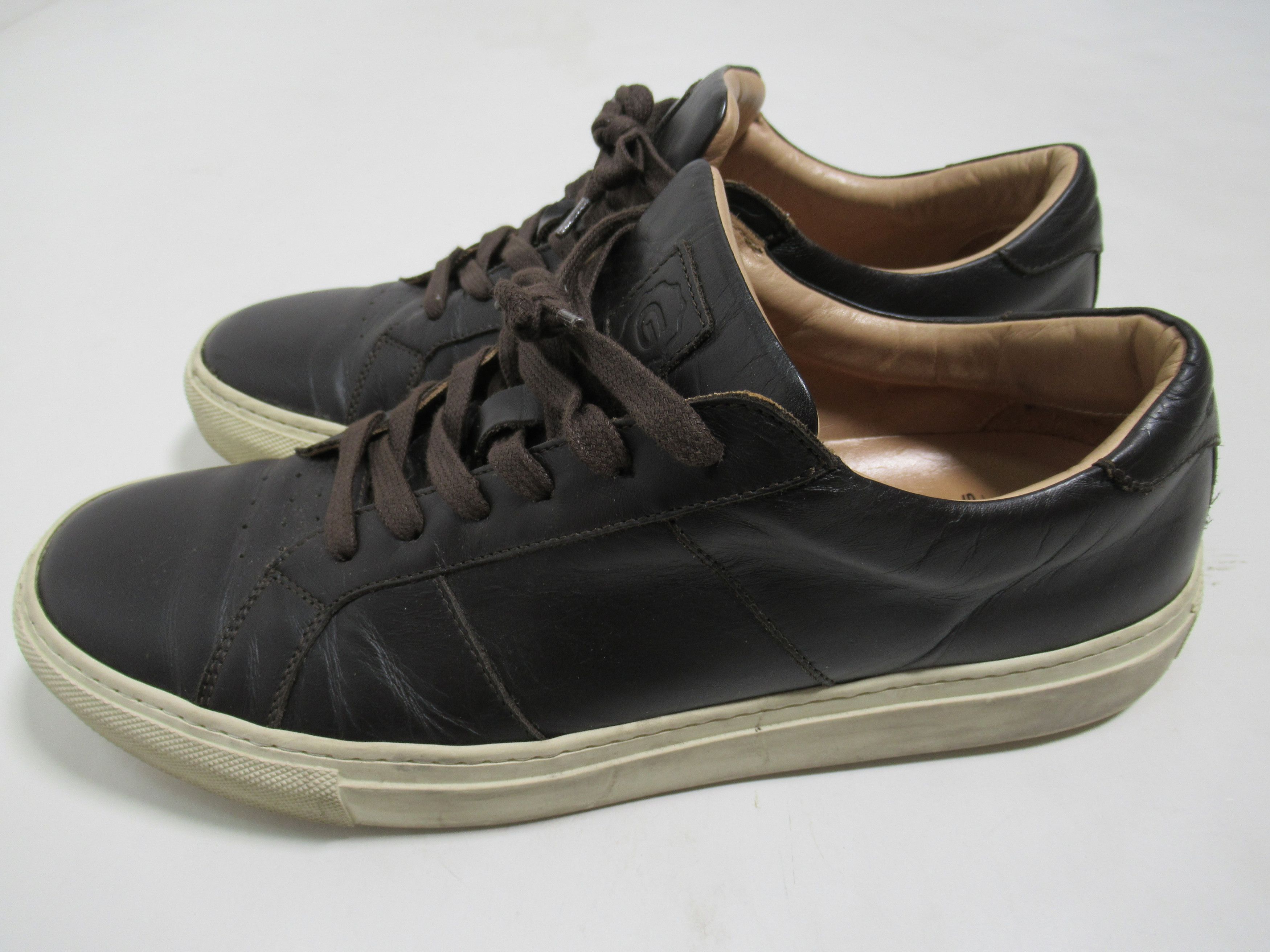 Greats Greats Men's Leather Sneaker Shoes Brown Born In Brooklyn Size US 9.5 / EU 42-43 - 6 Thumbnail
