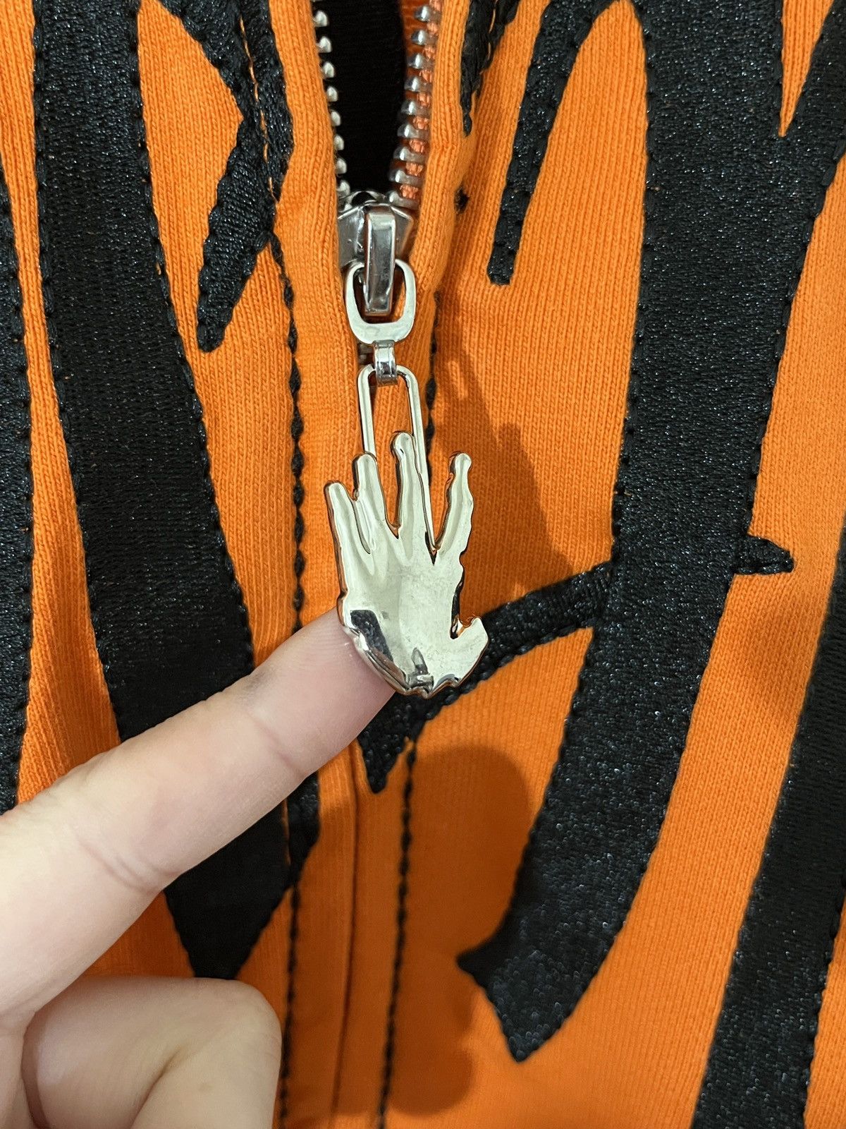 Revenge Revege Xxxtentacion Kill Contrast Zip Up Hoodie Orange Size US L / EU 52-54 / 3 - 2 Thumbnail