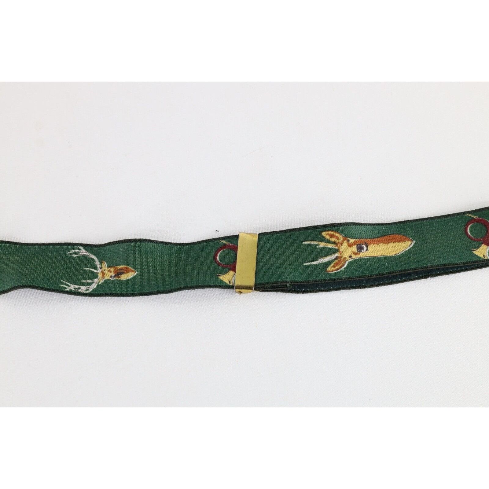 Vintage Vintage 90s Streetwear Deer Buck Bugle Horn Pants Suspenders Size ONE SIZE - 5 Thumbnail