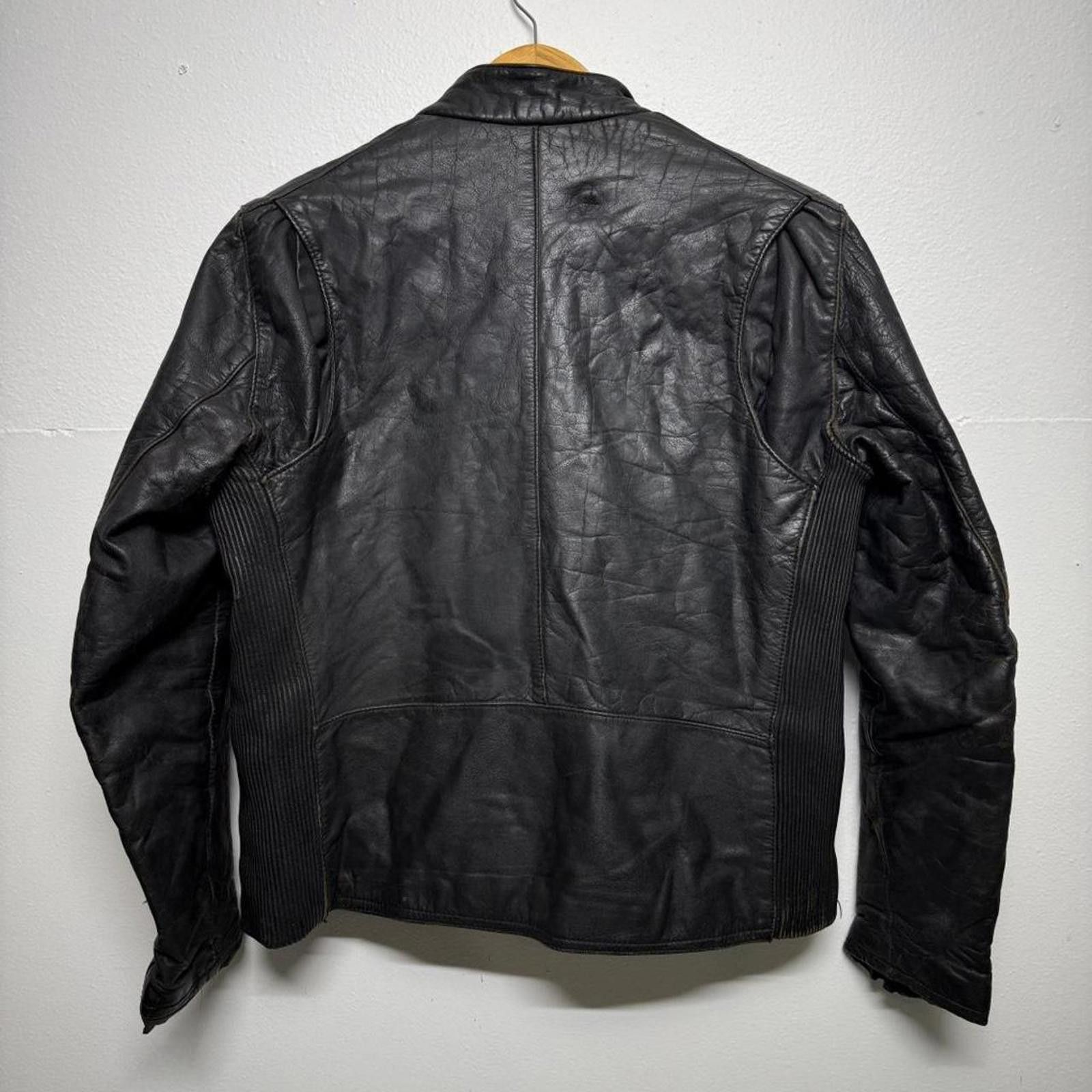 Harley Davidson 1980s Harley Davidson moto lined motorcycle jacket Size 42 Size US M / EU 48-50 / 2 - 2 Thumbnail