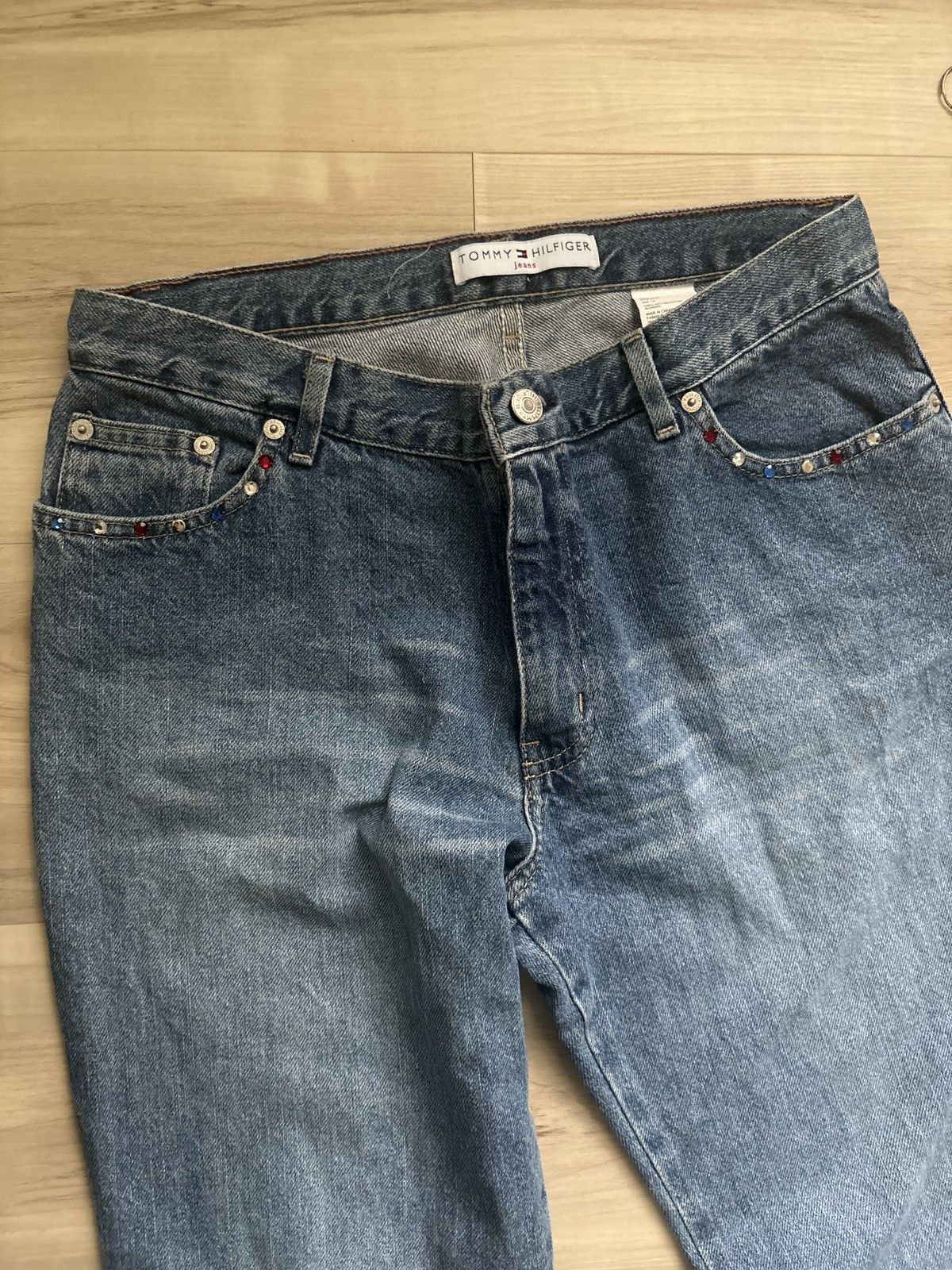 Tommy Hilfiger Tommy Hilfiger Studded Flare Size 32" / US 10 / IT 46 - 2 Thumbnail