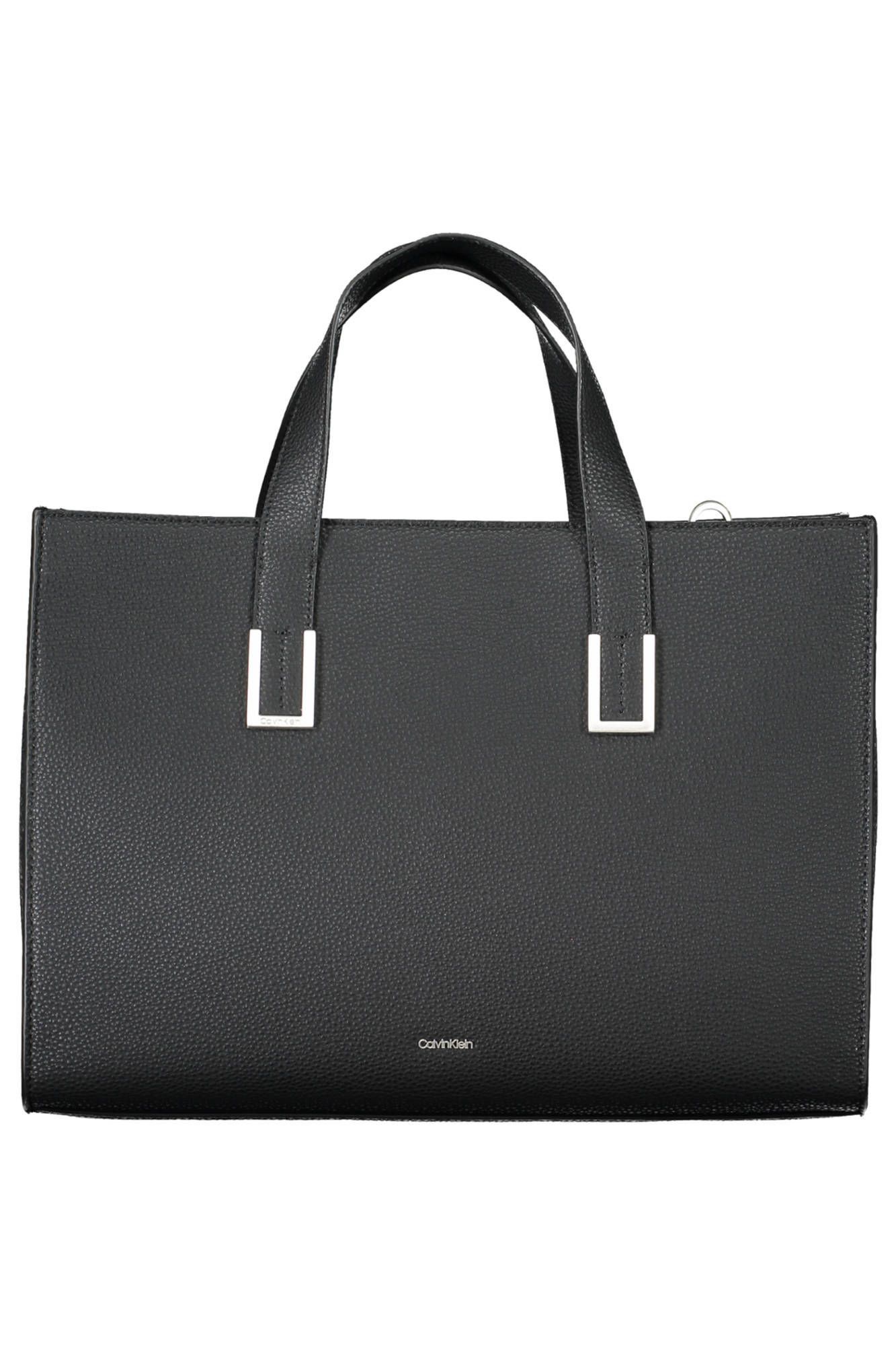 Calvin Klein Black Polyester Women Women's Handbag Size ONE SIZE - 1 Thumbnail