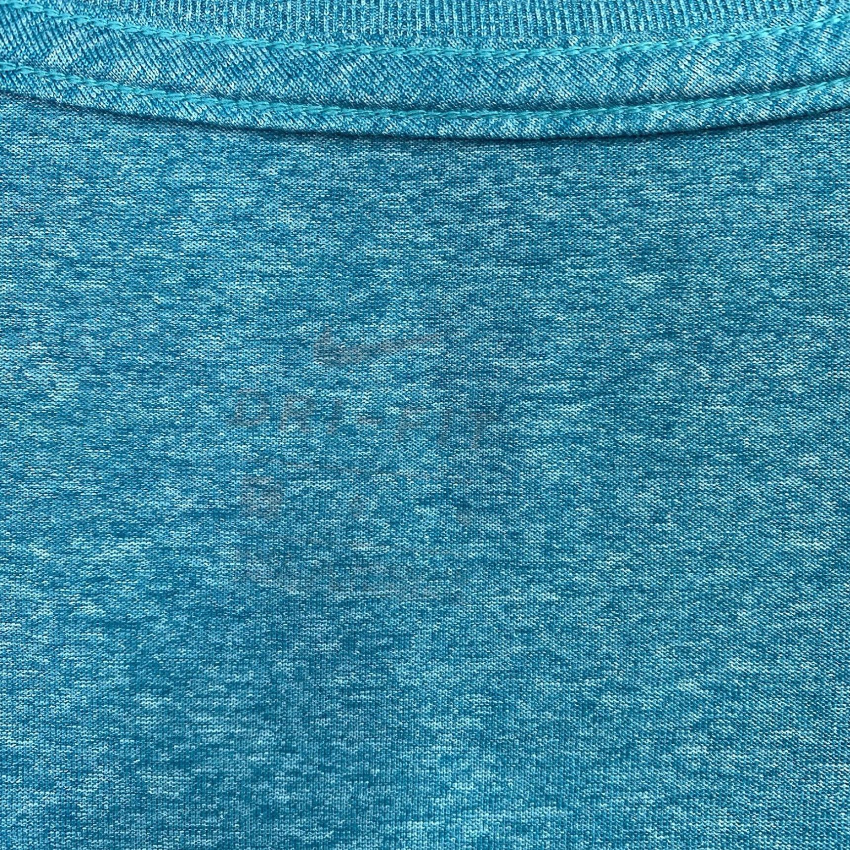 Nike Nike Dri-FIT Running Shirt L Blue Scoop Neck Long Sleeve Lightweight Stretch Size L / US 10 / IT 46 - 5 Thumbnail