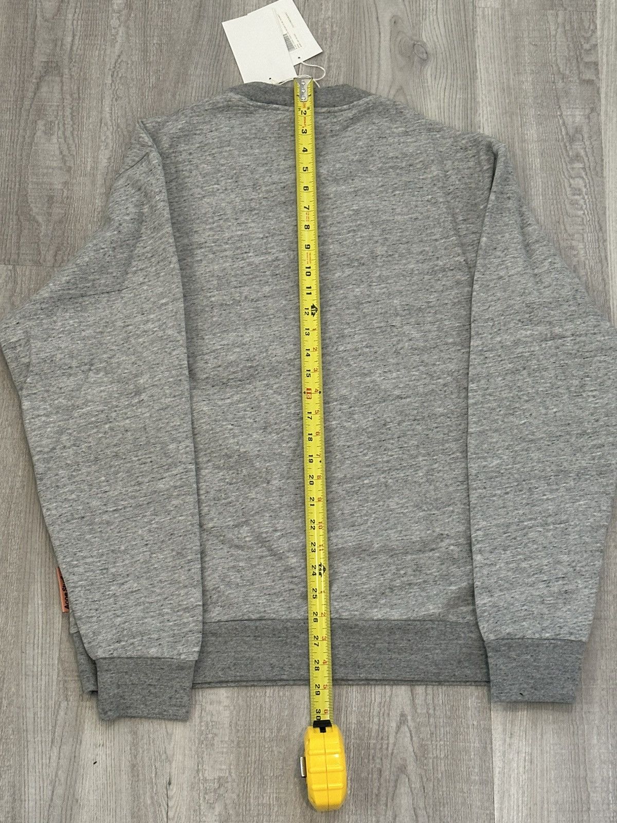 Acne Studios Acne Studios Grey Fleece Crewneck Sweatshirt Size US M / EU 48-50 / 2 - 6 Thumbnail