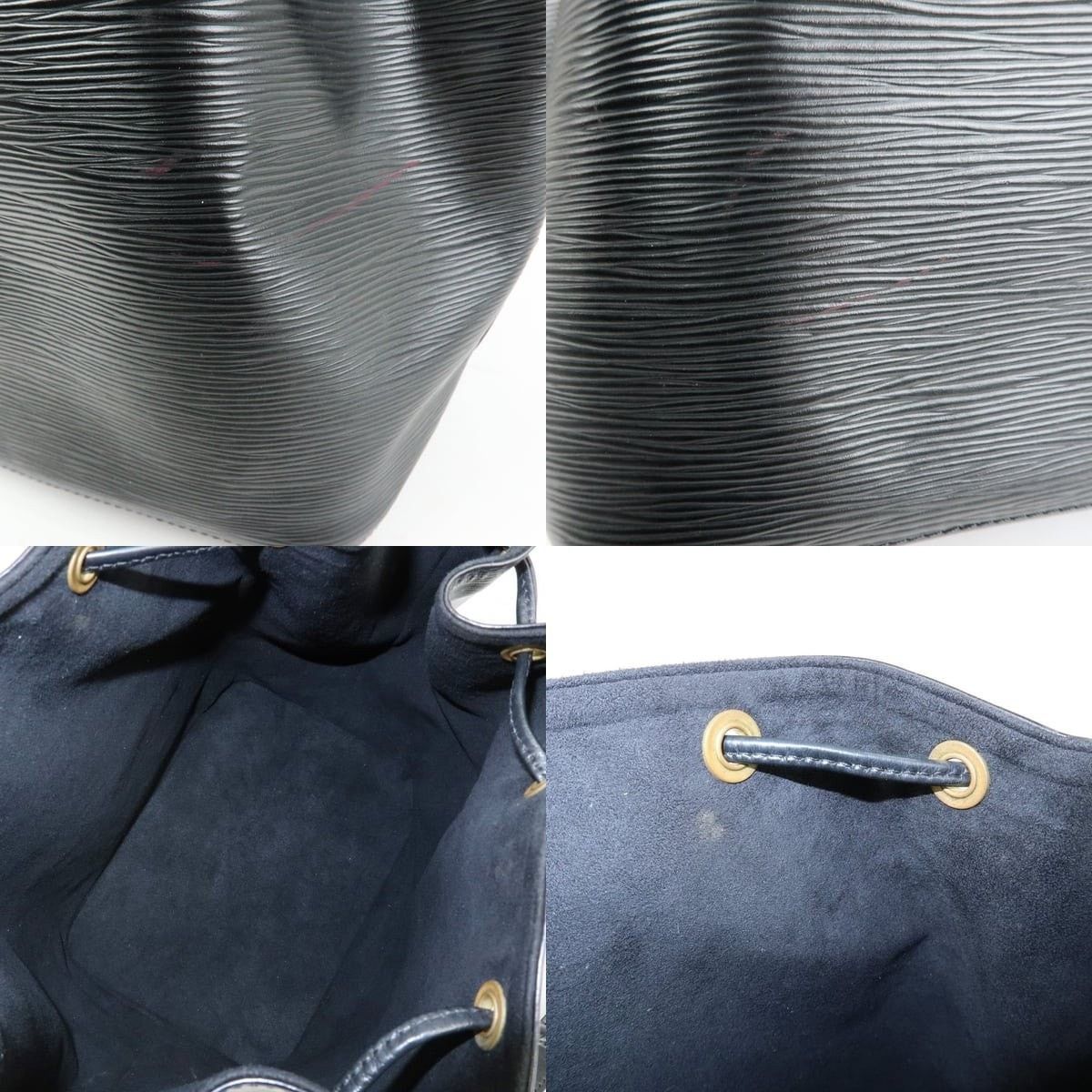 Louis Vuitton Louis Vuitton Epi Petit Noe Shoulder Bag Black Size ONE SIZE - 7 Thumbnail