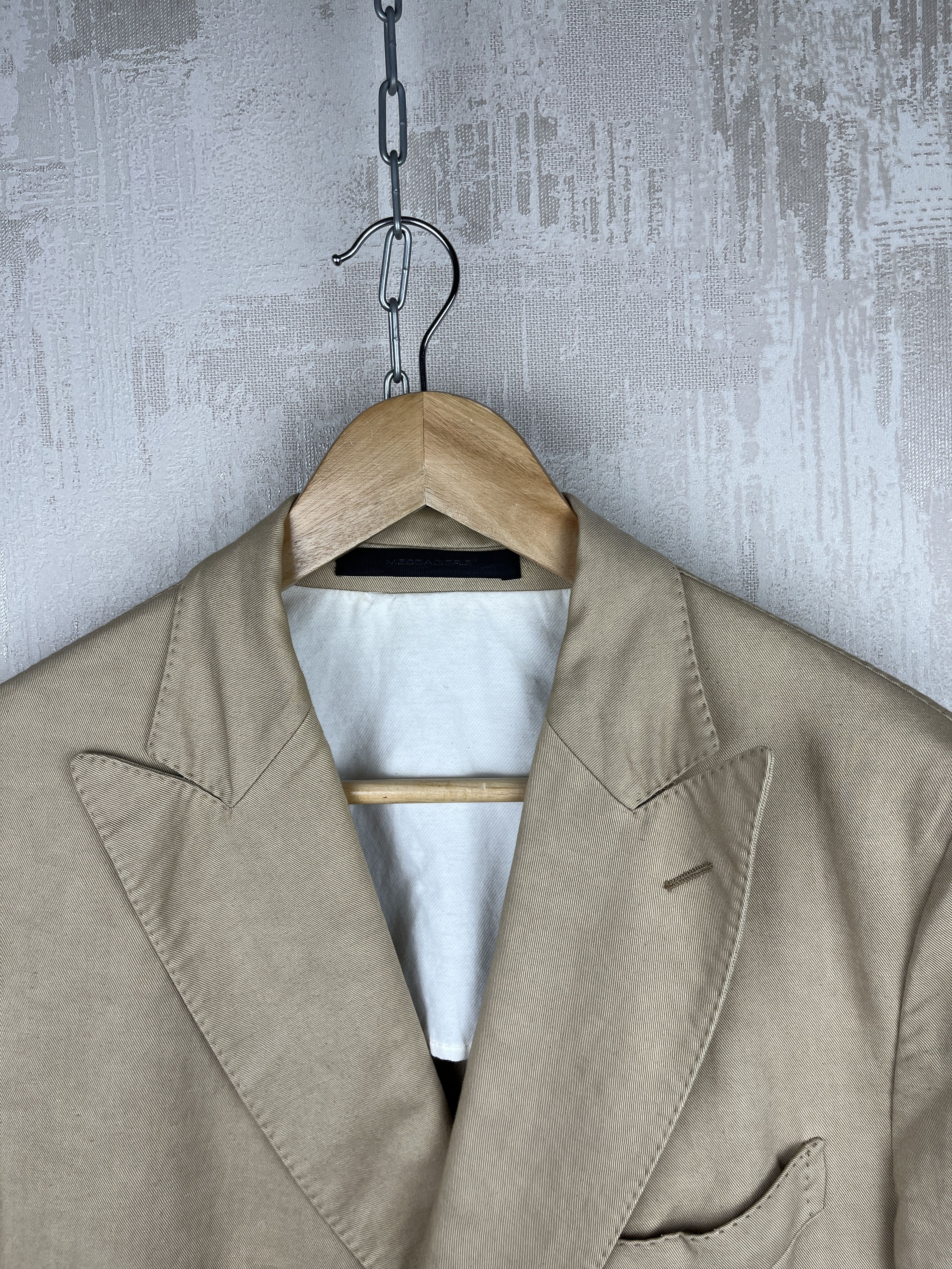 Messagerie Messagerie Double Breasted Blazer Cotton Linen Size 50 Size US M / EU 48-50 / 2 - 4 Thumbnail