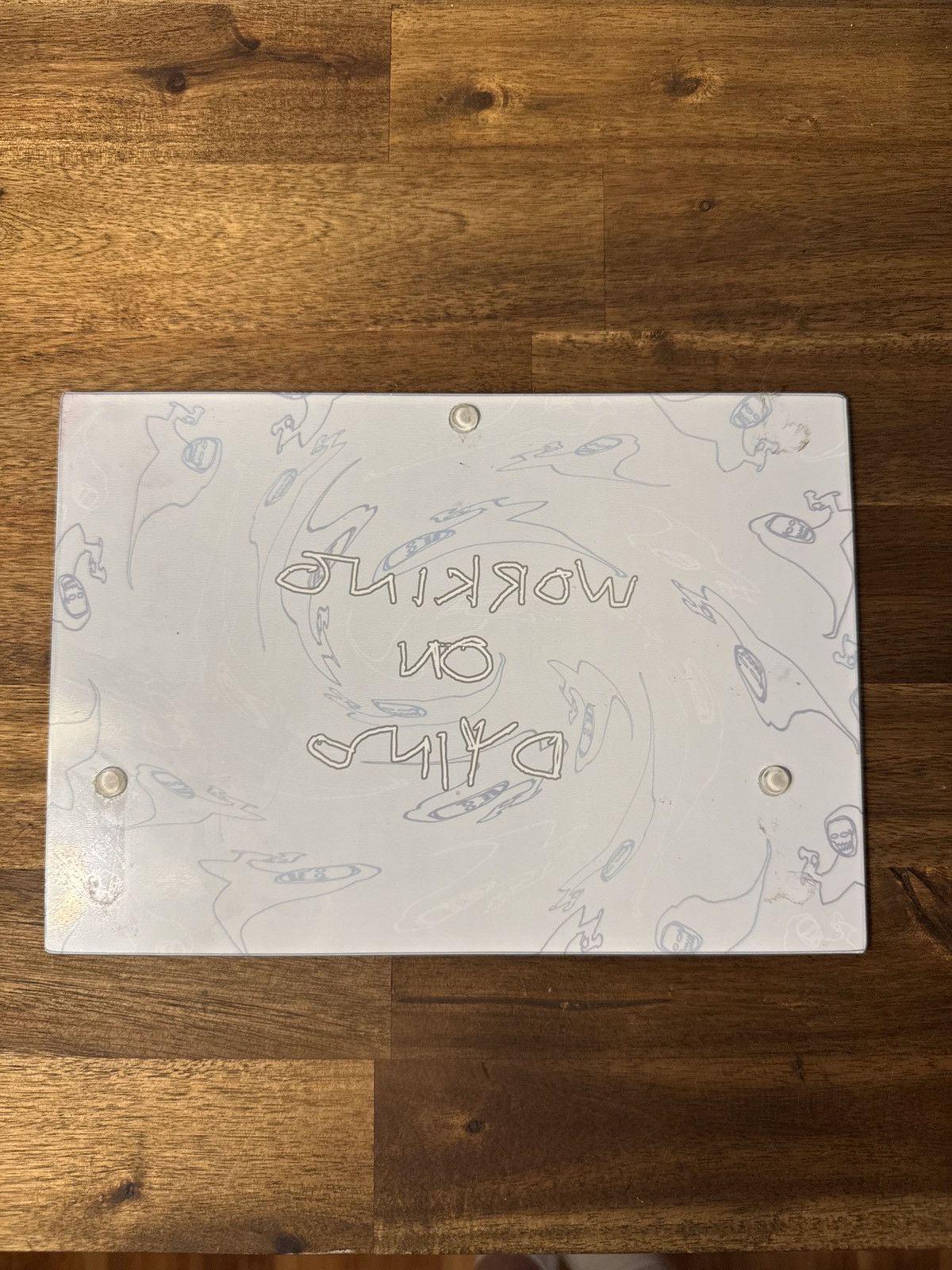 Working On Dying Tray