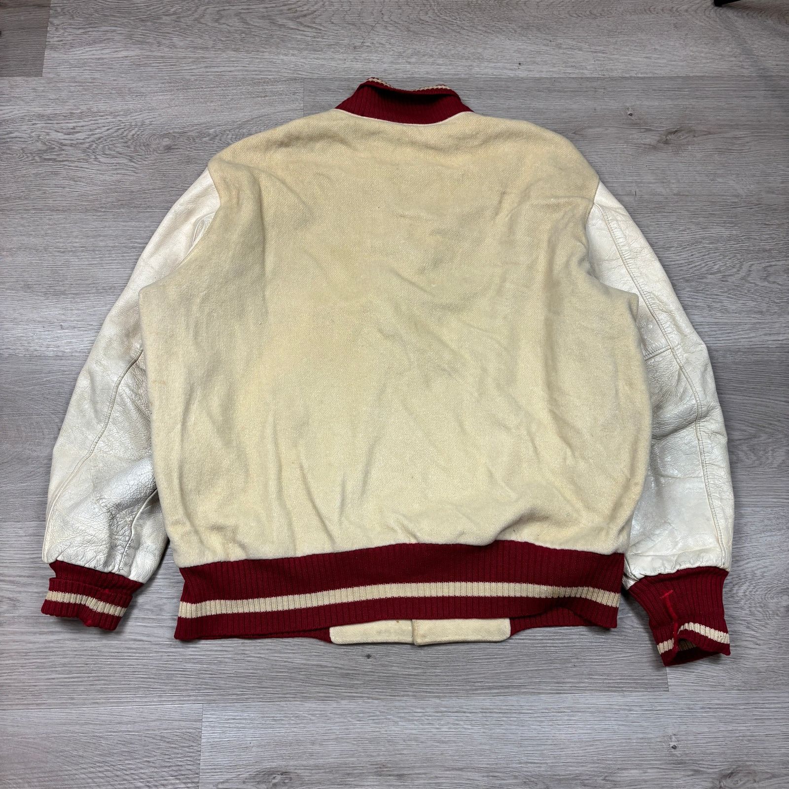Vintage VTG 80s 90s Trophy Jackets Stanford Wool Varsity Jacket 56 Size US XL / EU 56 / 4 - 3 Thumbnail
