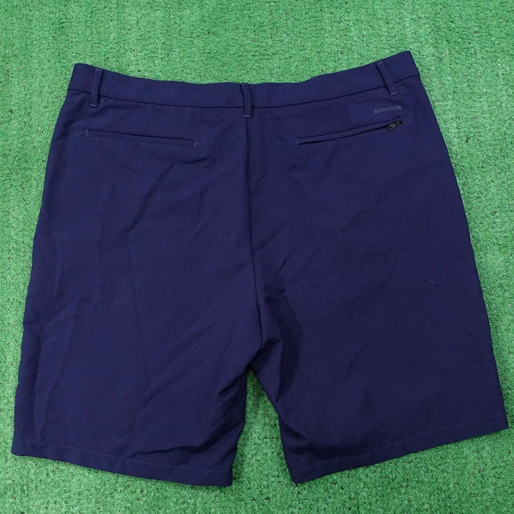 Bonobos Bonobos Golf Shorts Mens 38 Blue Chino Microfiber Polyester Pockets 9 Inseam Size US 38 / EU 54 - 3 Thumbnail