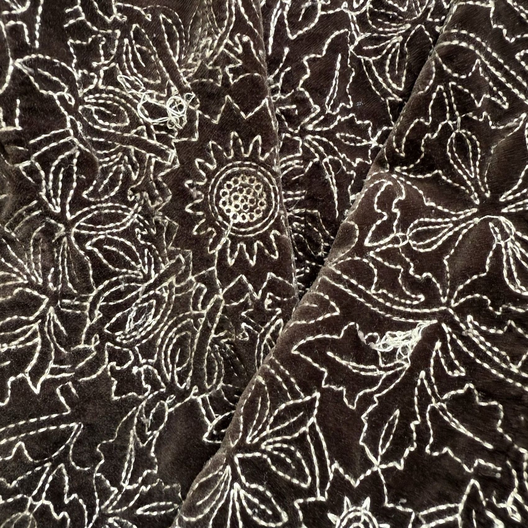 Johnny Was Johnny Was Jacket Floral Brown Long Embroidered Art Glam New York Small Size S / US 4 / IT 40 - 7 Thumbnail