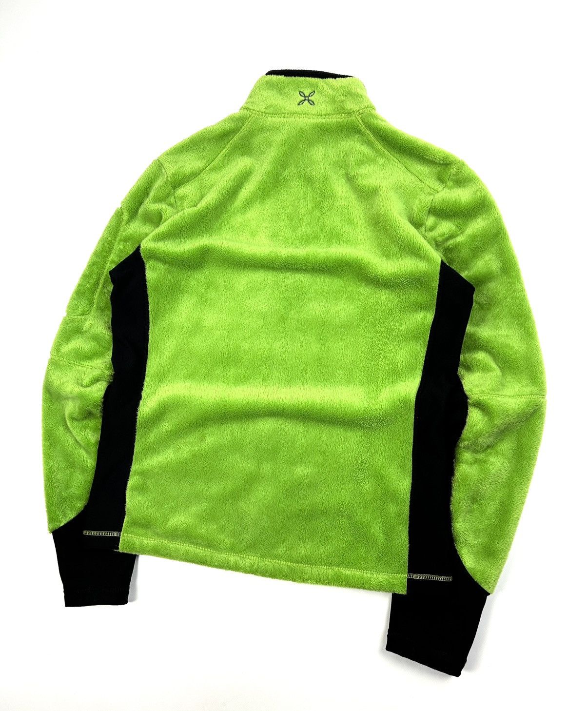 Vintage Rare MONTURA GRINCH Neon Green Zip Fleece Jacket Vintage Size US M / EU 48-50 / 2 - 5 Thumbnail