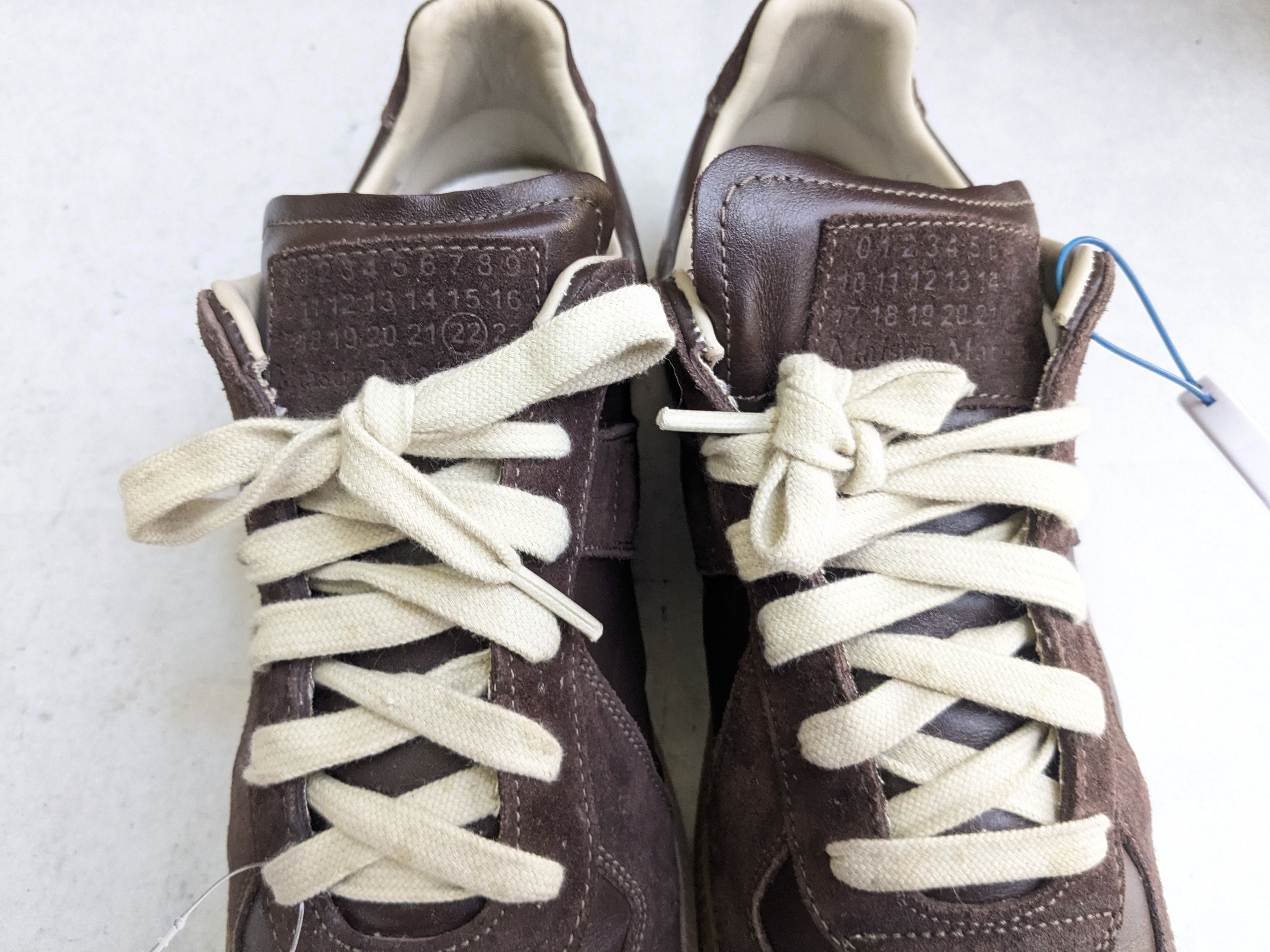 Maison Margiela Maison Margiela Replica GAT Brown 9 42 Low Tops Gum Size US 9 / EU 42 - 2 Thumbnail