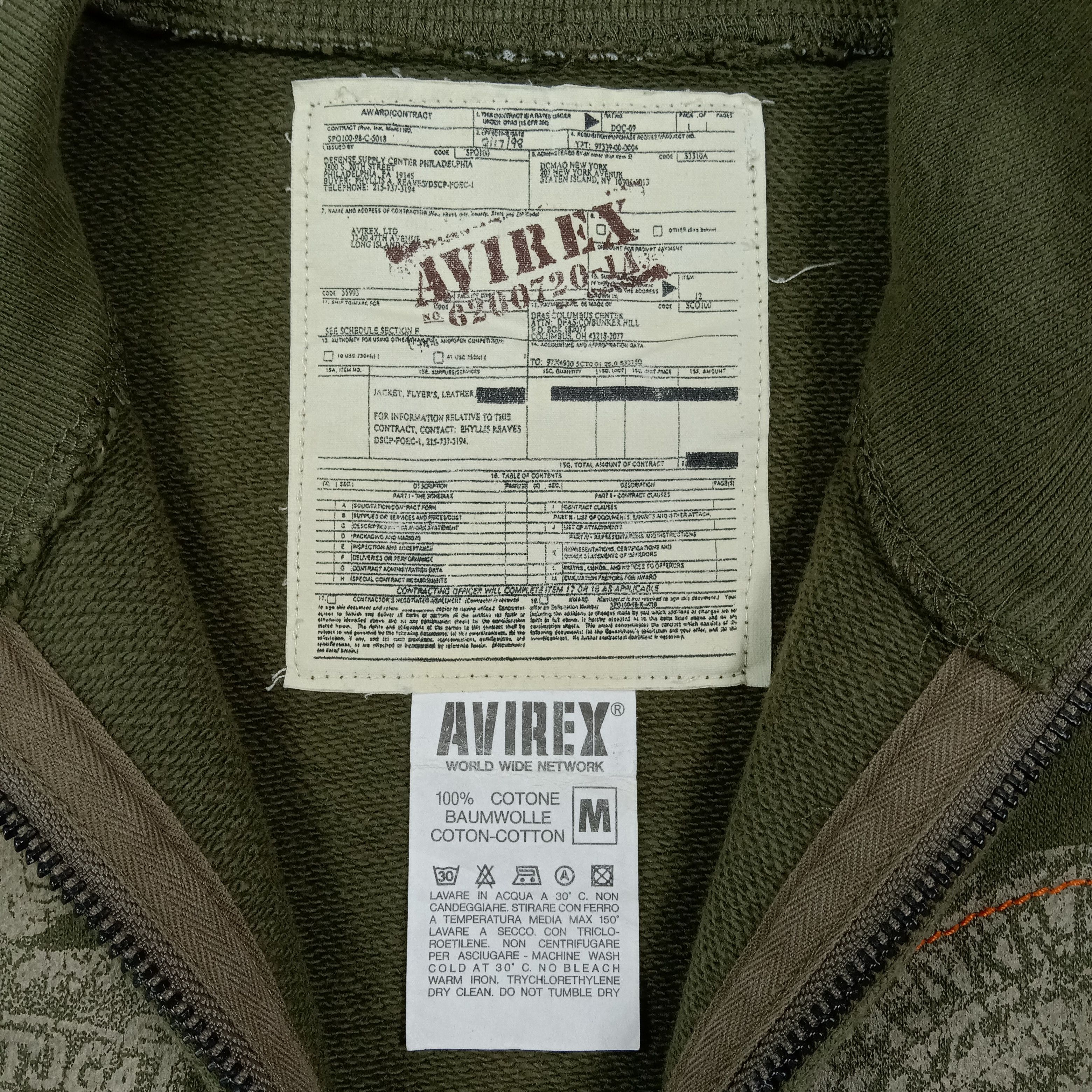 Avirex Avirex Corp Air Force Sweater Jacket C270N2 Size US M / EU 48-50 / 2 - 4 Thumbnail