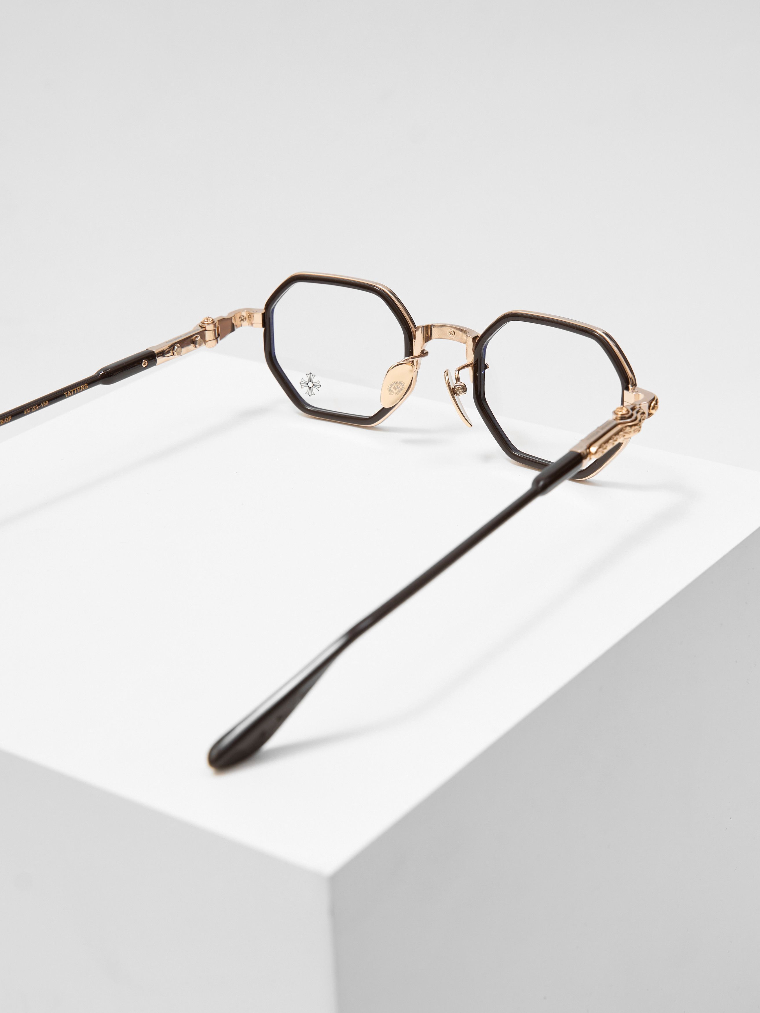 Chrome Hearts CHROME HEARTS TATTERS Classic Brown/ Gold Plated Size ONE SIZE - 5 Thumbnail